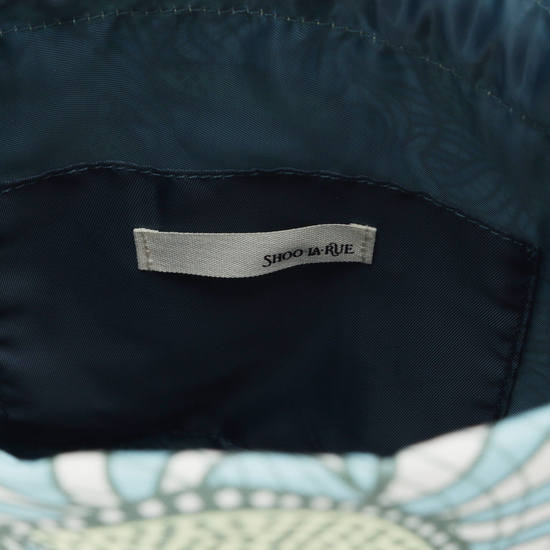 SHOO･LA･RUE「ころんとしたフォルムが魅力 ラタプリント 巾着ショルダーバッグ」|ショルダー・メッセンジャー|