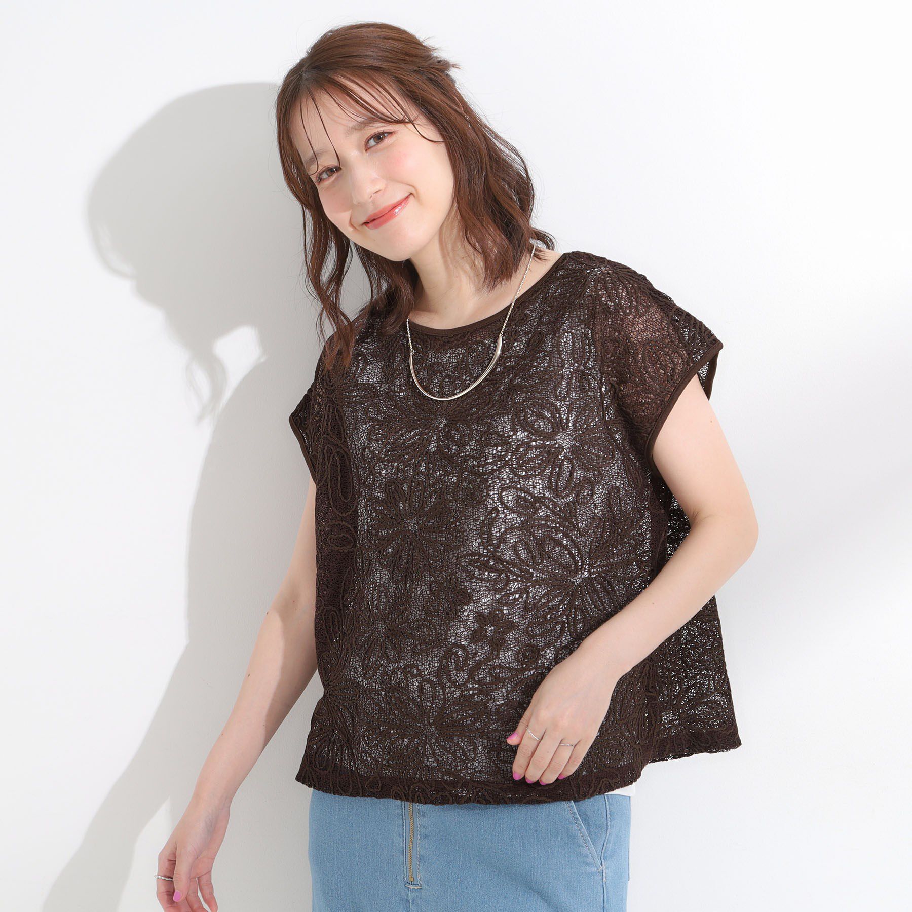 SHOO･LA･RUE「【2点セット】刺繍レーストップス」|その他|