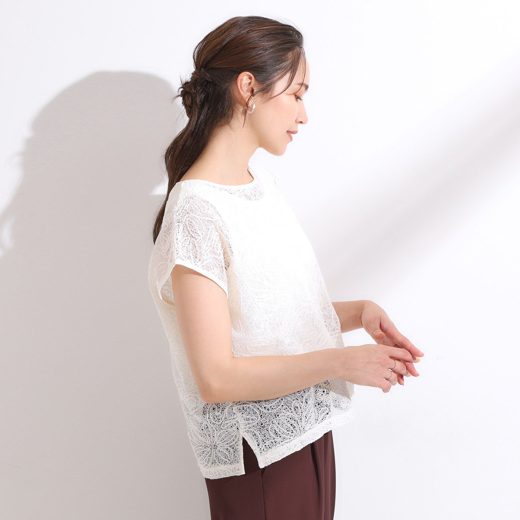 SHOO･LA･RUE「【2点セット】刺繍レーストップス」|その他|