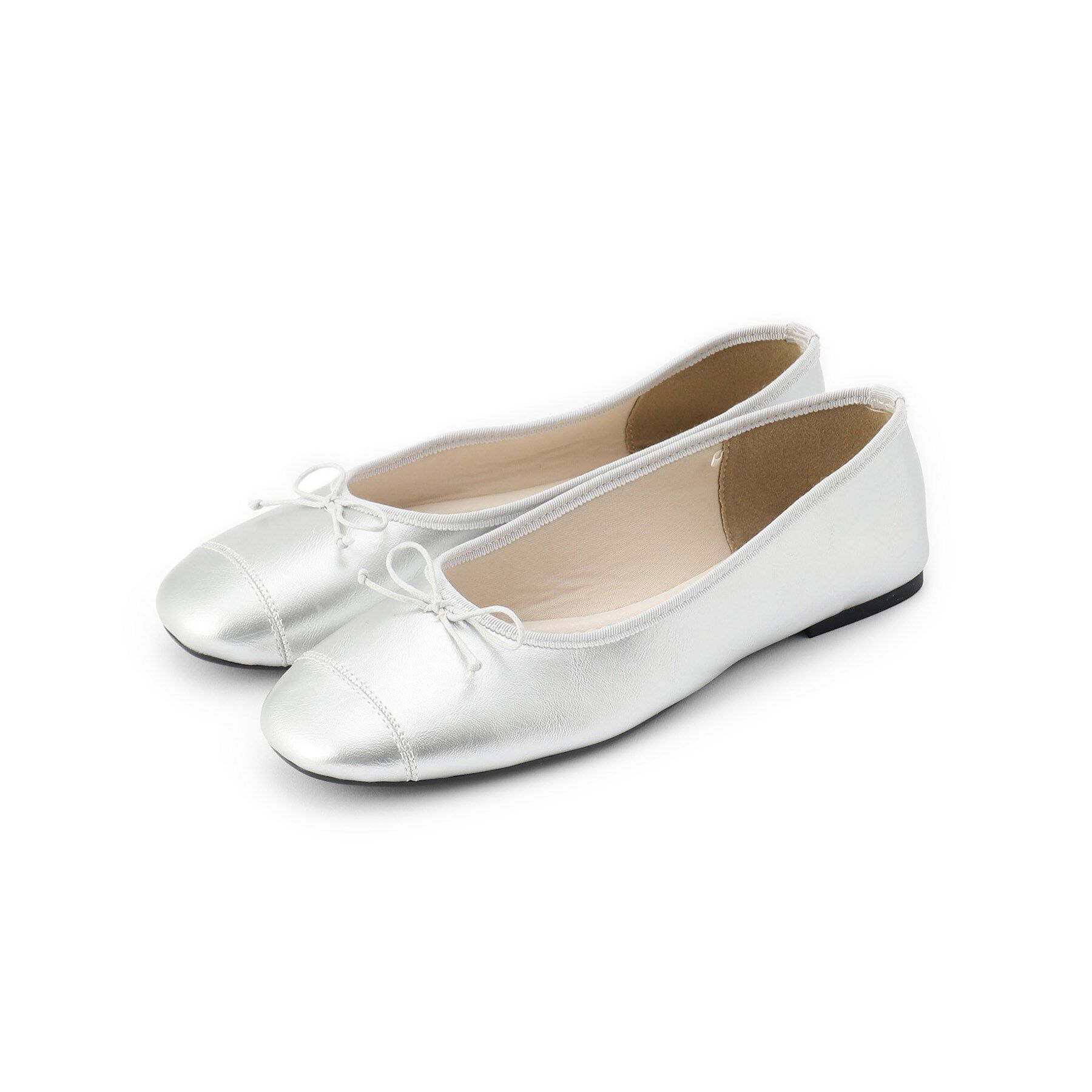 SHOO･LA･RUE「リボンスクエア バレエシューズ」|その他|