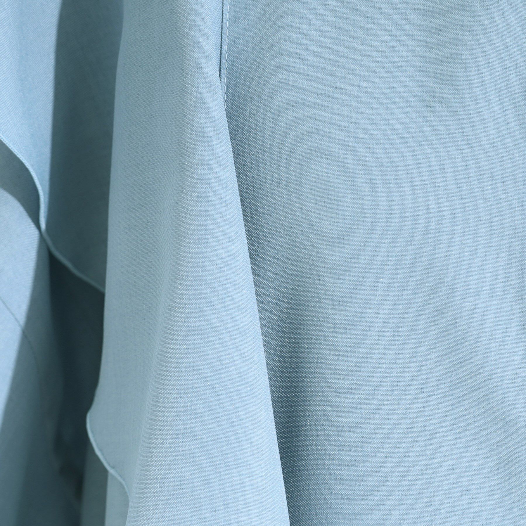 SHOO･LA･RUE「【洗える/S-LL】大きめのフリルが印象的 デザインブラウス」|チュニック|