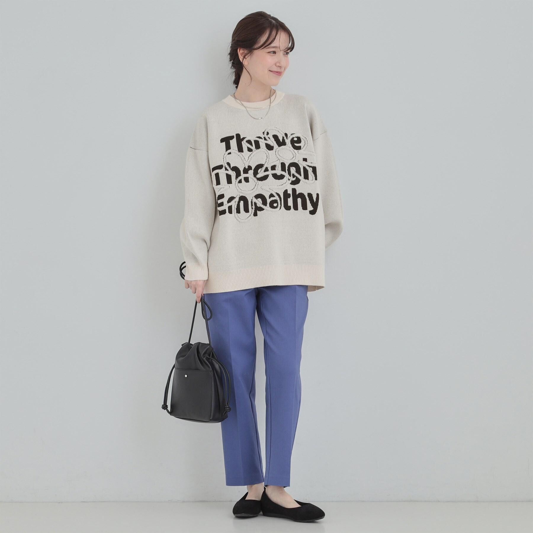 SHOO･LA･RUE「【洗濯機可/S-3L/美脚シルエット】ソフトスティックパンツ」|その他|