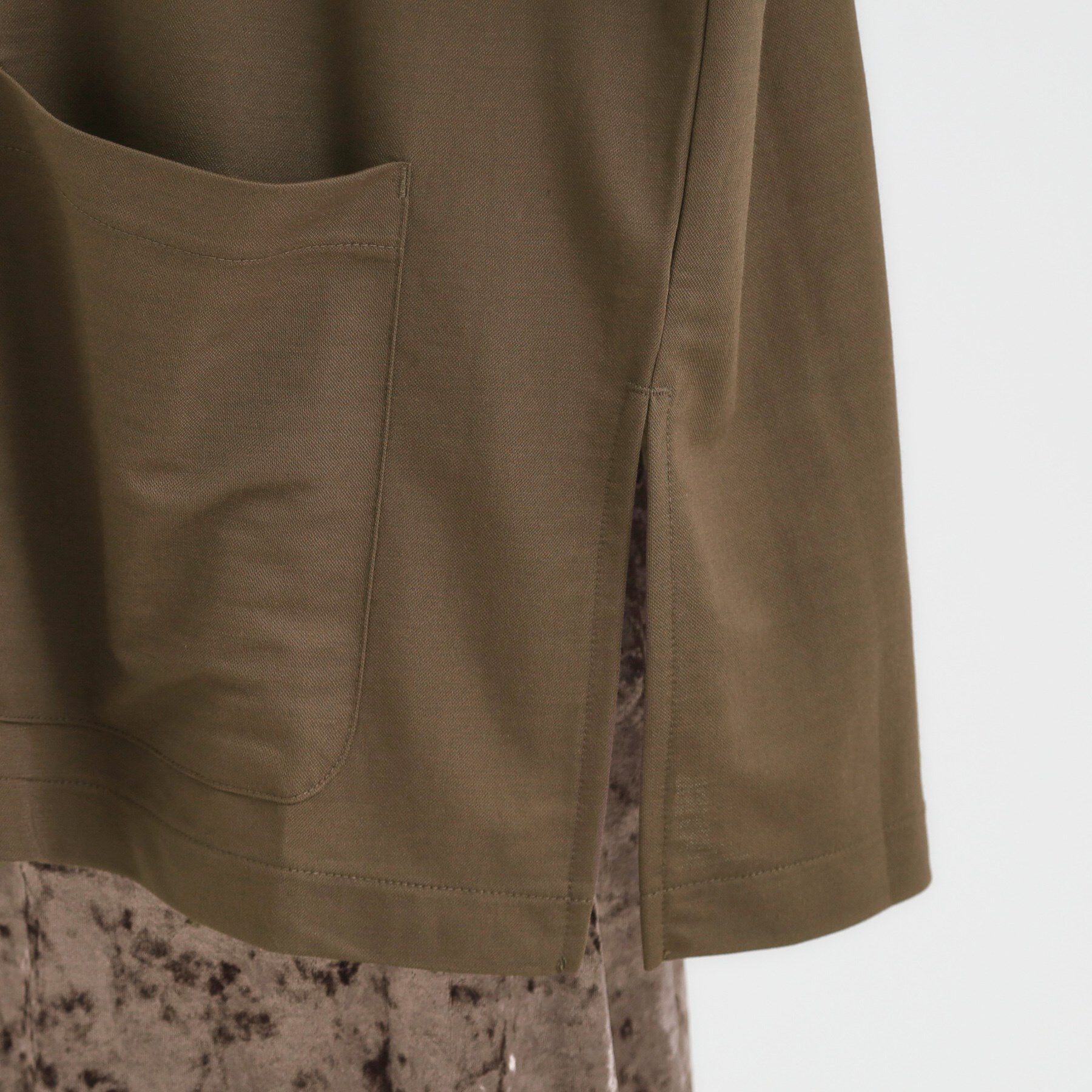 SHOO･LA･RUE「【S-LL/ひんやり】さらっとしたタッチが心地よい ダブルブレストジャケット」|テーラードジャケット|