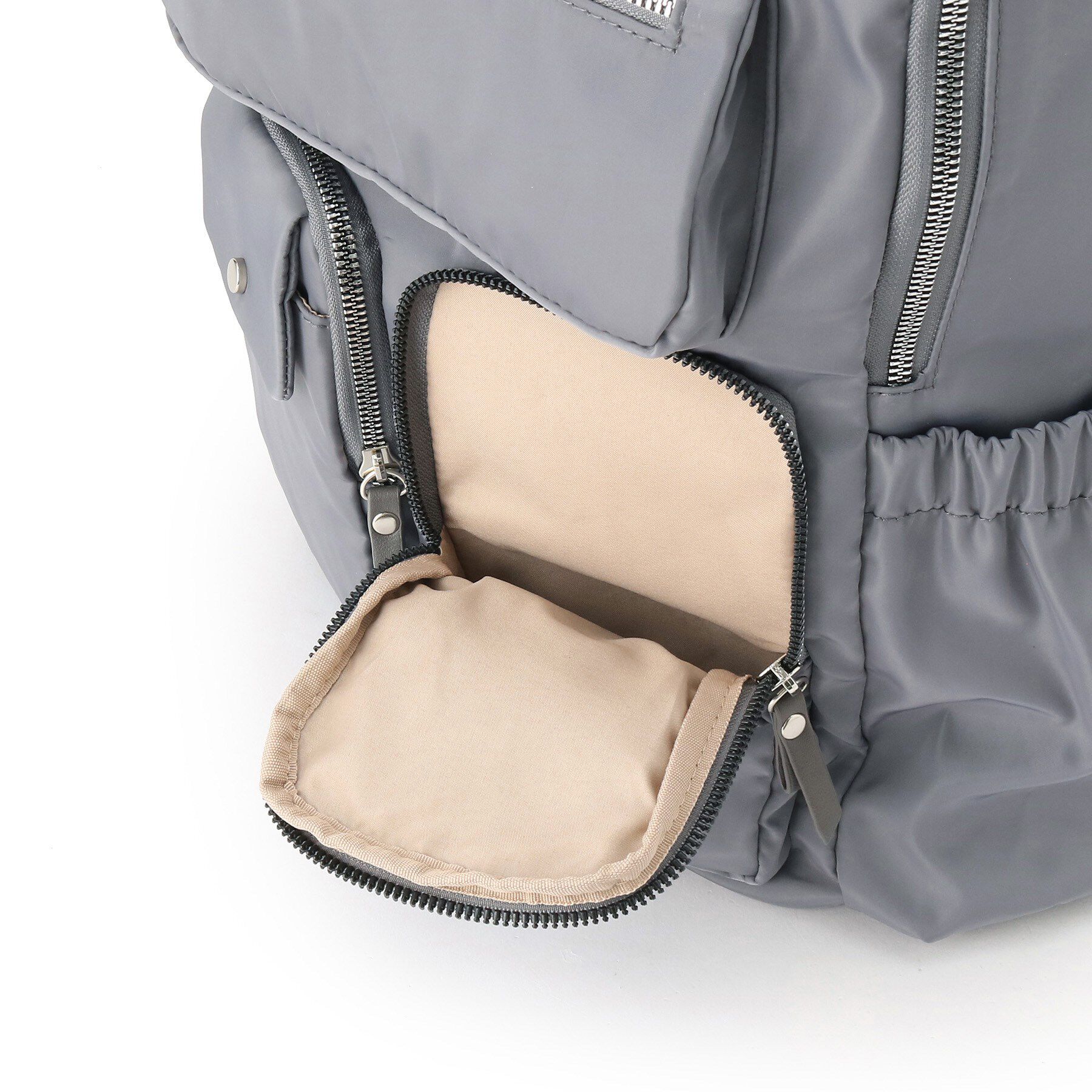 SHOO･LA･RUE「【撥水】立体ポケットリュック」|リュック|