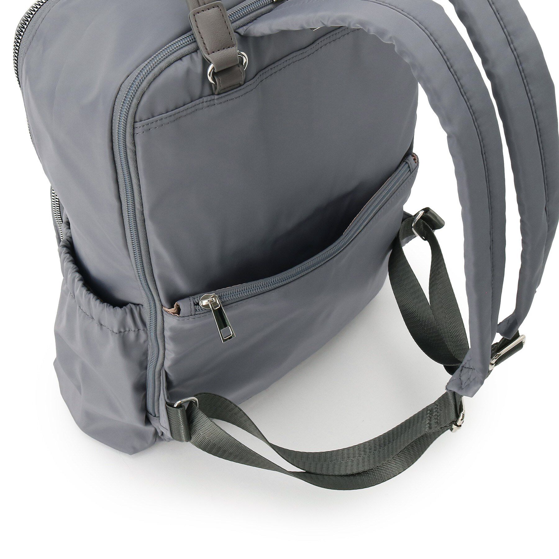 SHOO･LA･RUE「【撥水】立体ポケットリュック」|リュック|