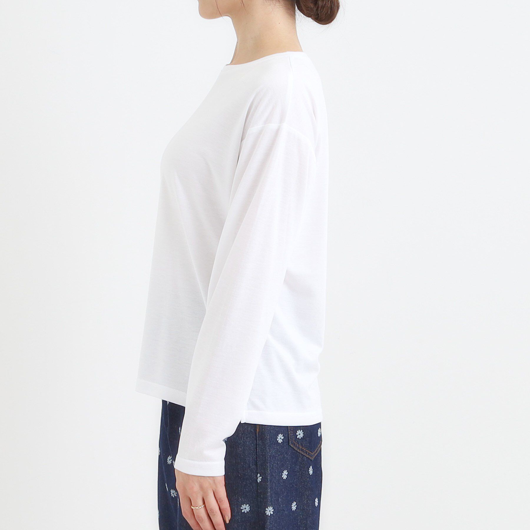 SHOO･LA･RUE「【2点セット】ラメメッシュニットカーディガン＋ロンTセット」|カーディガン|