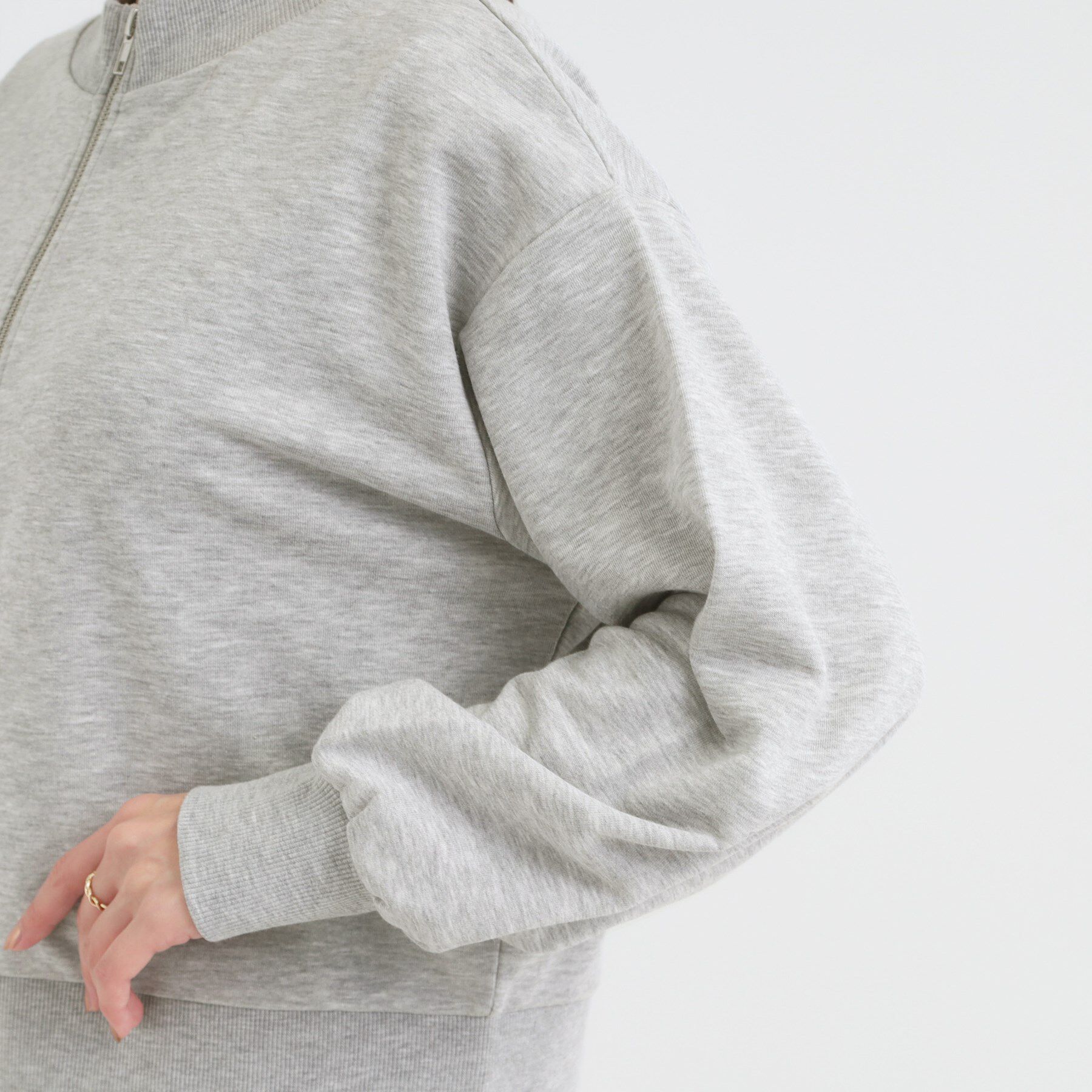 SHOO･LA･RUE「【前後2WAY】ボートネックダブルジップカーディガン」|カーディガン|