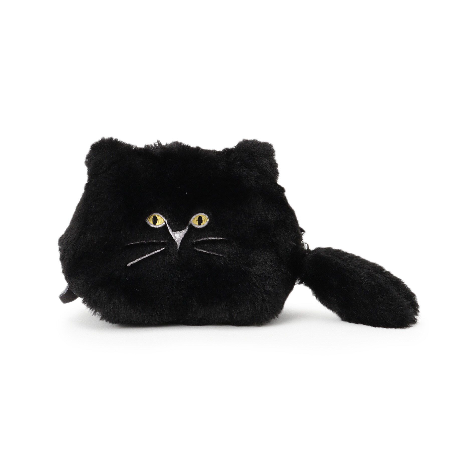 SHOO･LA･RUE「チャーミーフェイスポーチ」|ポーチ|ブラック(019)