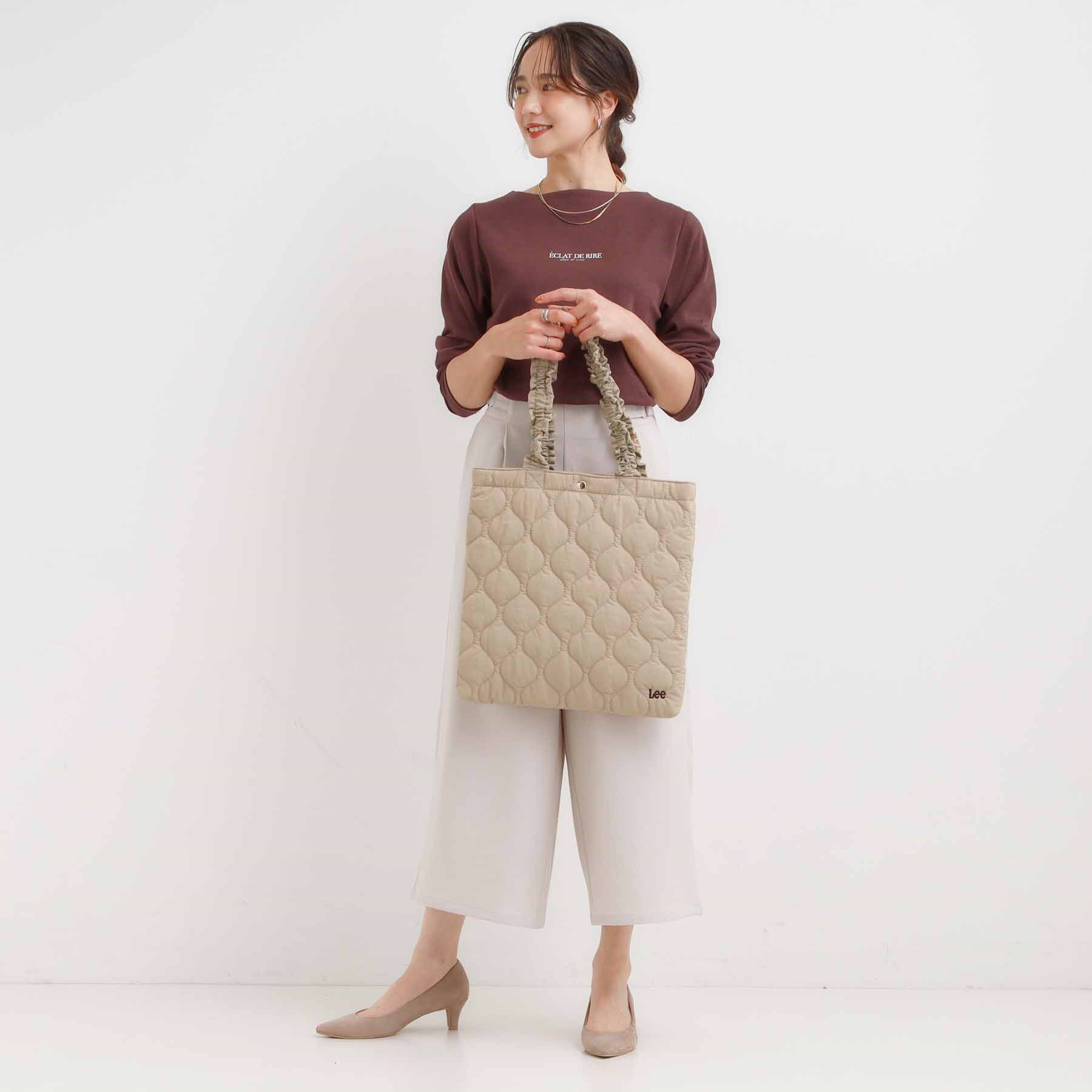 SHOO･LA･RUE「【Lee別注】キルトトートバッグ」|トートバッグ|