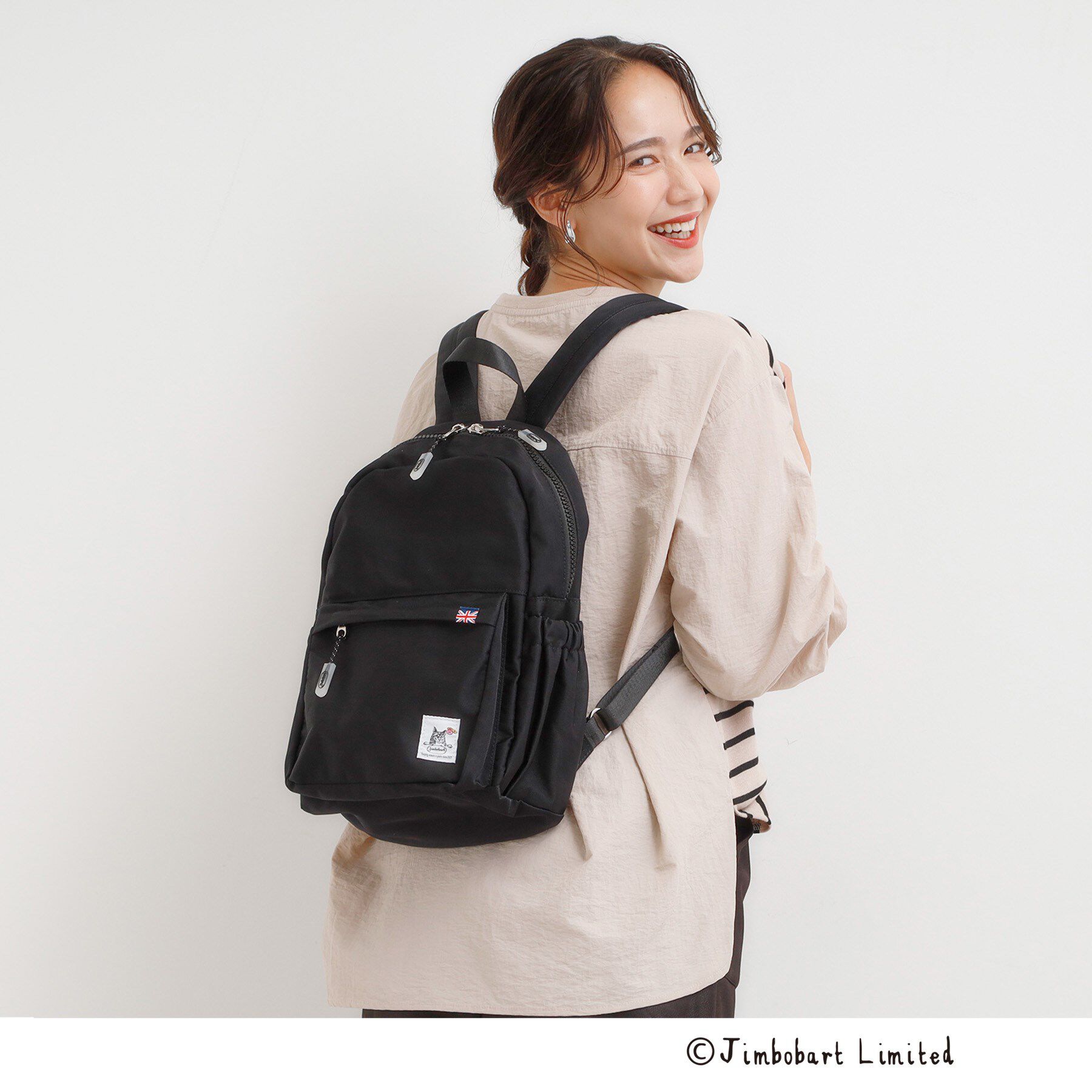 SHOO･LA･RUE「【撥水】リュック【Jimbobart】」|リュック|ブラック(019)