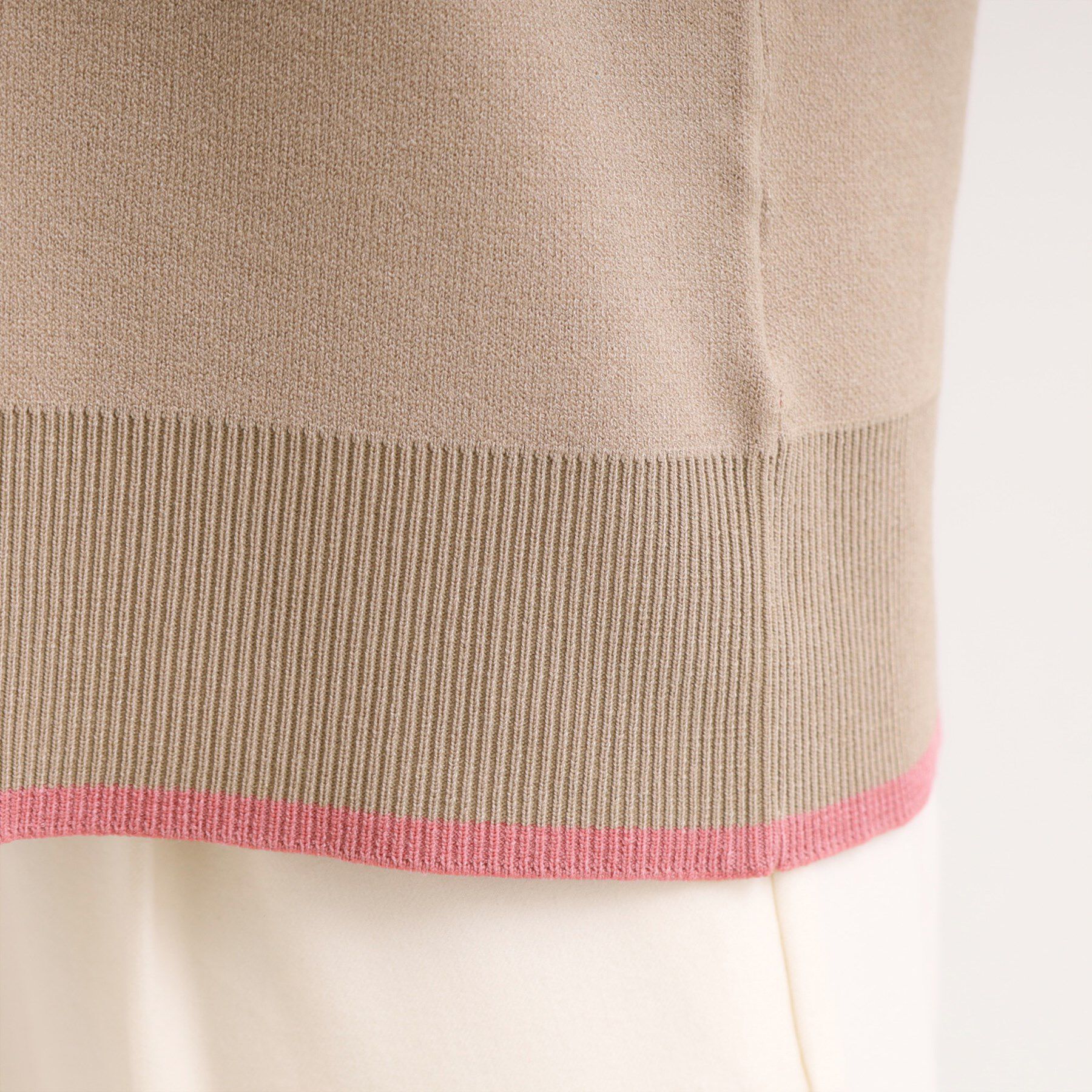 SHOO･LA･RUE「【洗濯機可/毛玉レス】大人世代も取り入れやすい スウェットライク アソートニット」|ニット・セーター|