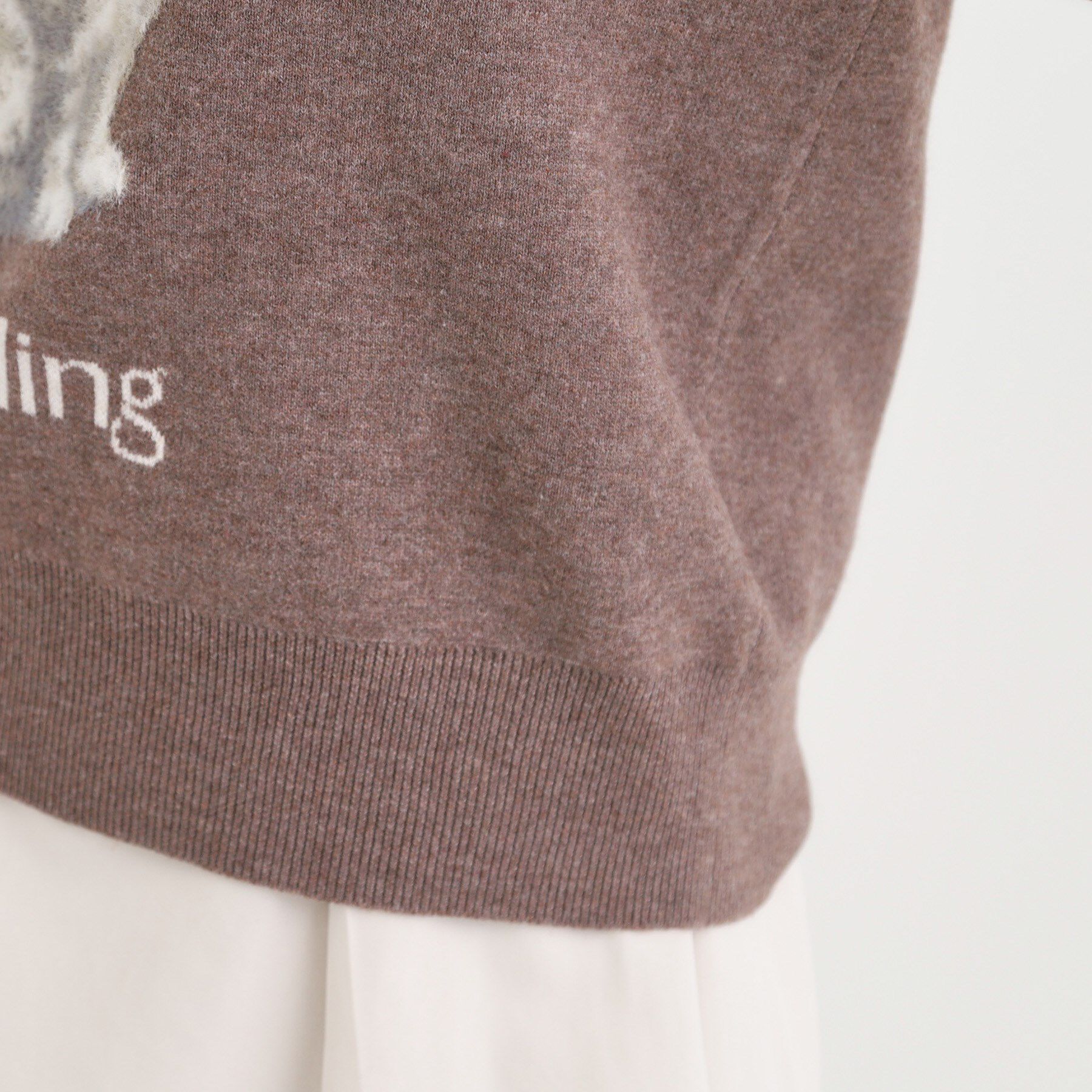 SHOO･LA･RUE「ふわふわタッチでほっこり アニマル ジャカードニット」|ニット・セーター|