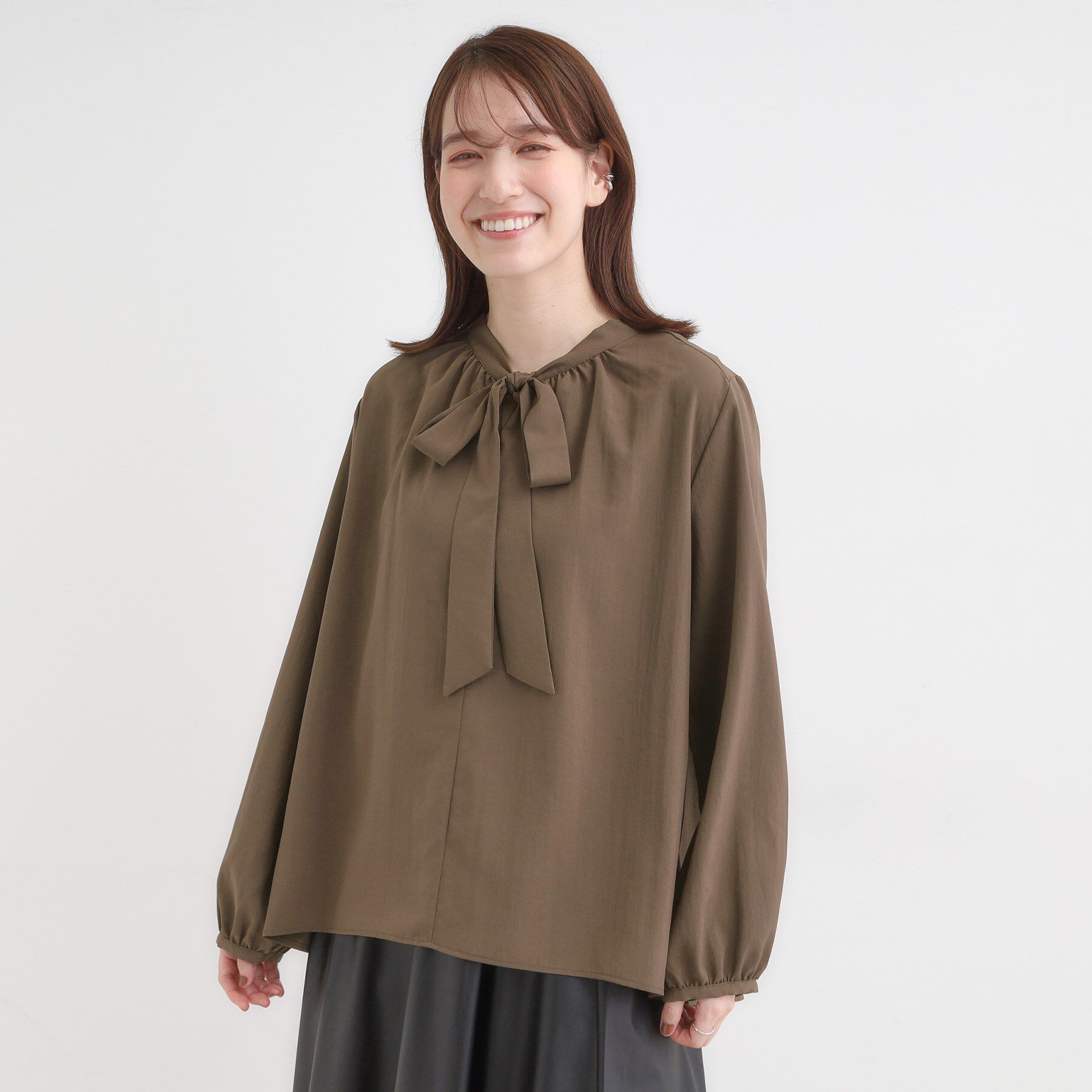 SHOO･LA･RUE「リボンブラウス」|シャツ・ブラウス|