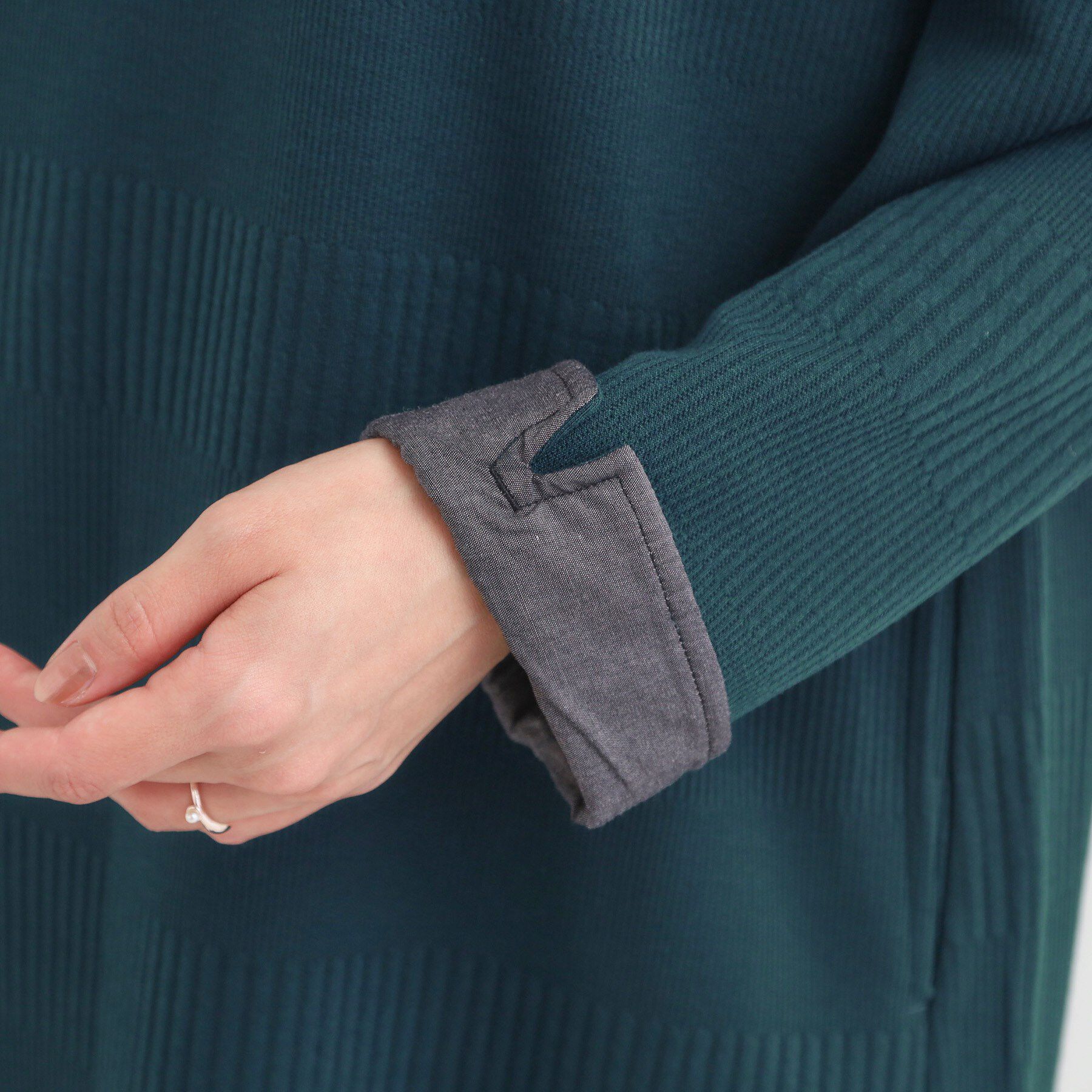 SHOO･LA･RUE「身体のラインをきれいにカバー Aラインチュニックワンピース」|チュニック|