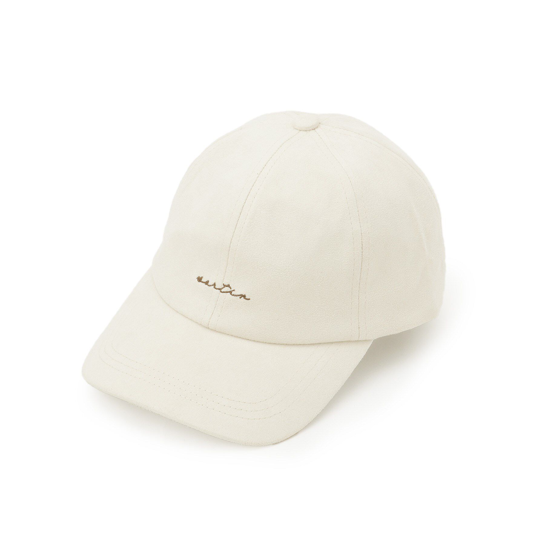 SHOO･LA･RUE「スエード調キャップ」|キャップ・キャスケット|アイボリー(004)