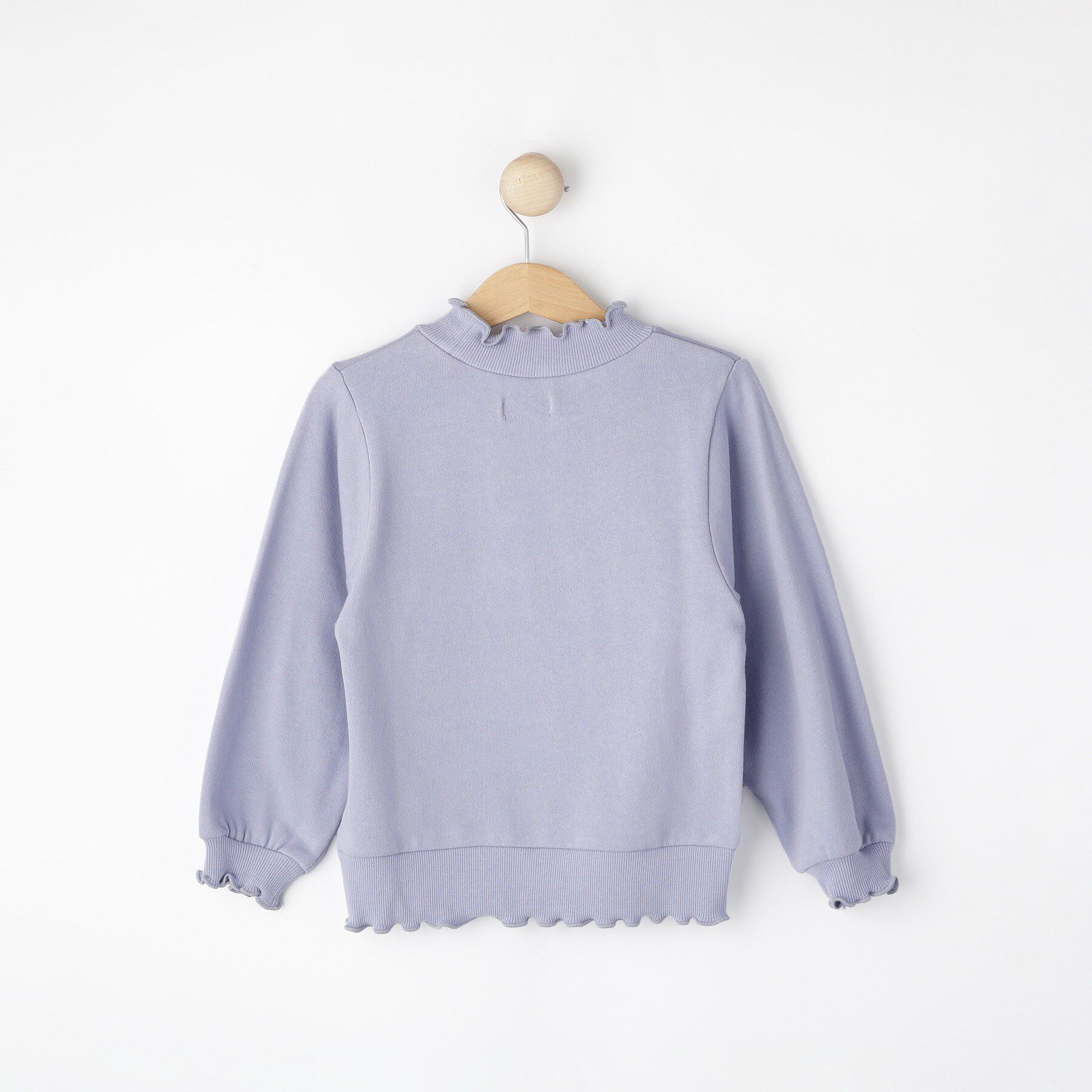 SHOO･LA･RUE「【100-150cm】モチーフ刺繍使いスウェット」|その他|