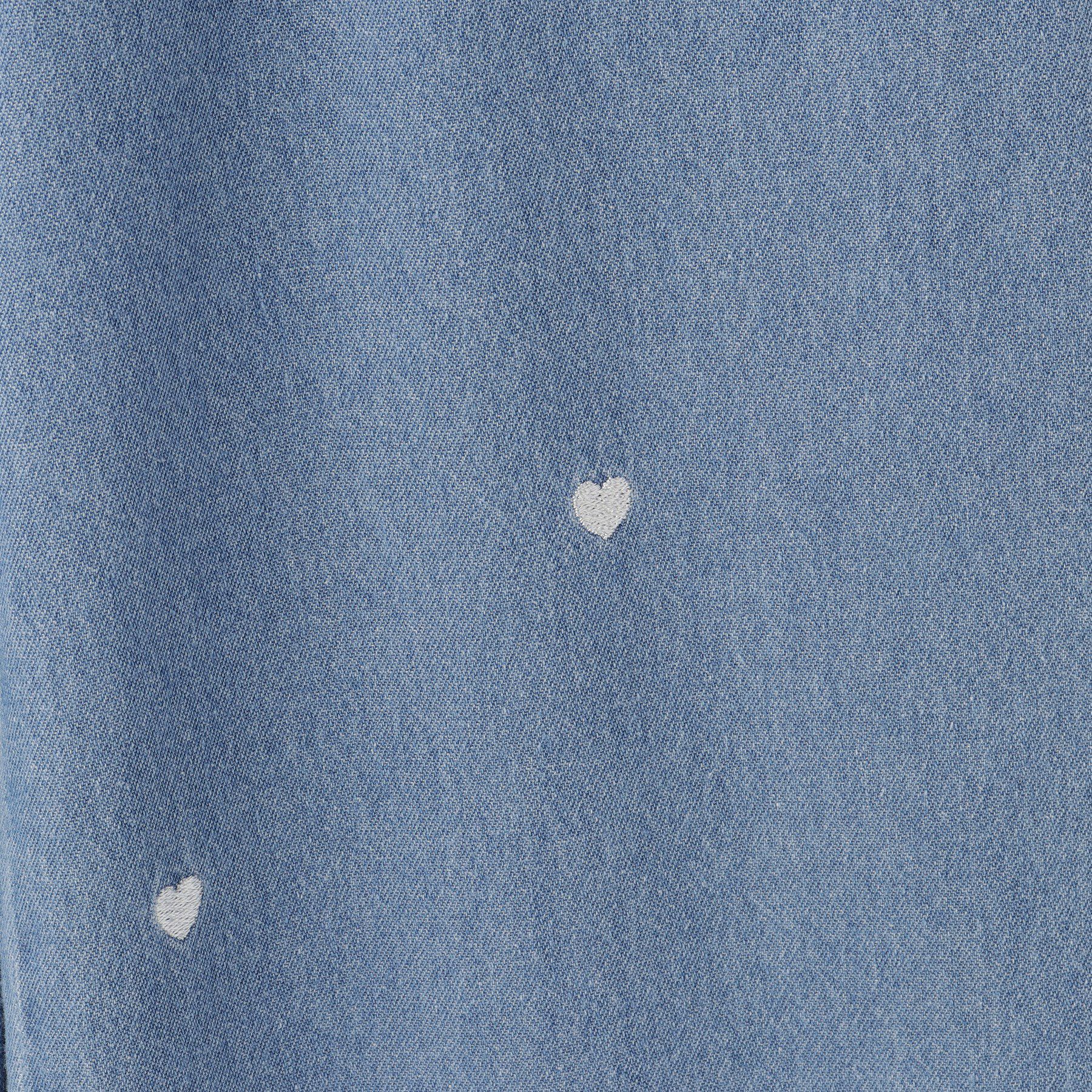 SHOO･LA･RUE「【130-150cm】刺繍使いワイドデニムパンツ」|その他|