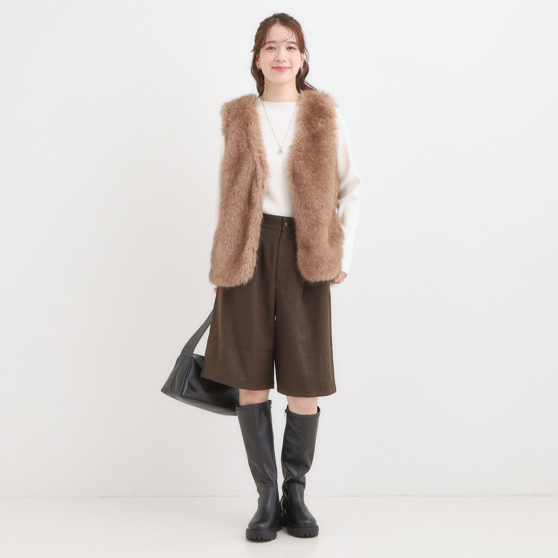 SHOO･LA･RUE「ストレッチロングブーツ」|ショートブーツ|