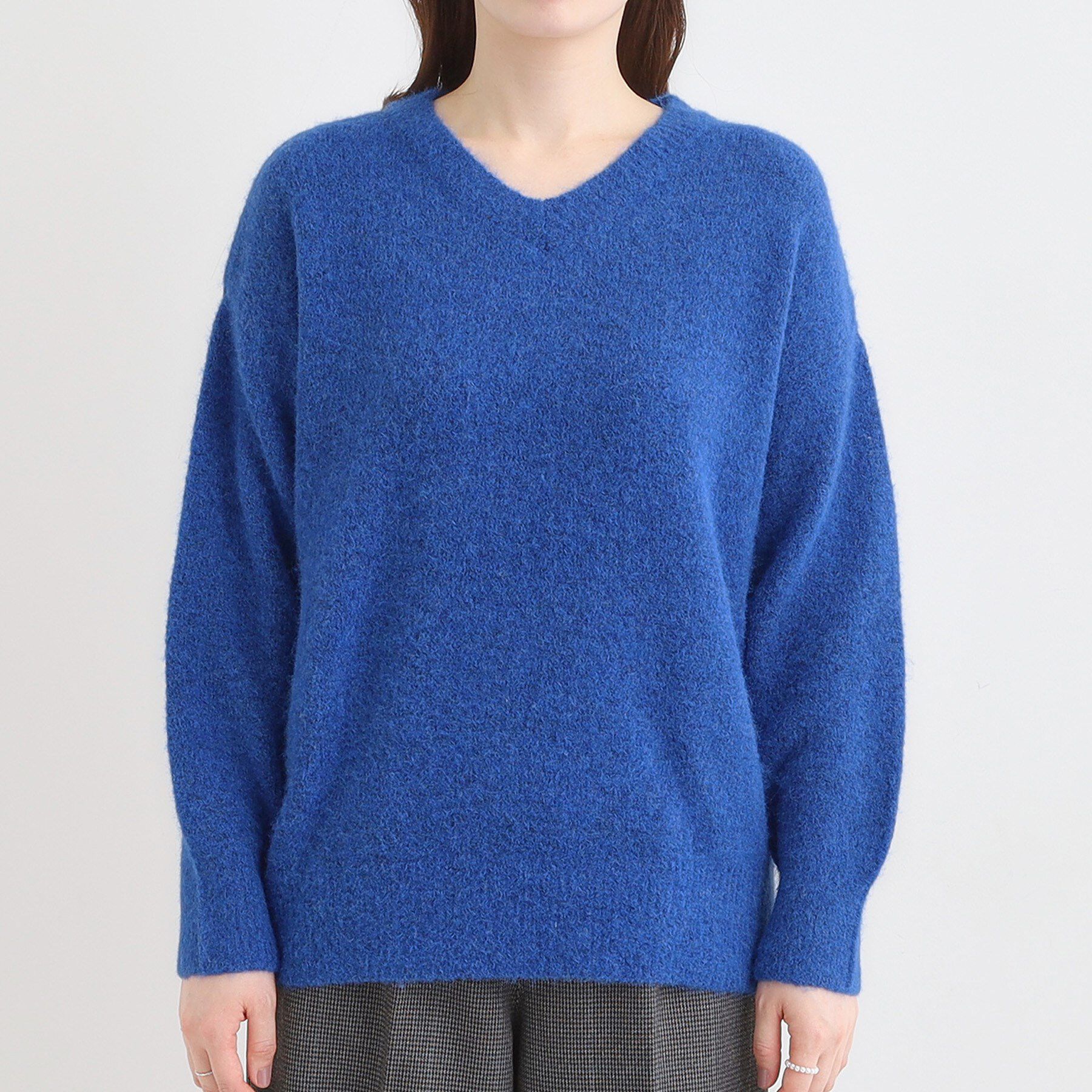 SHOO･LA･RUE「ふわふわVネックニット」|ニット・セーター|