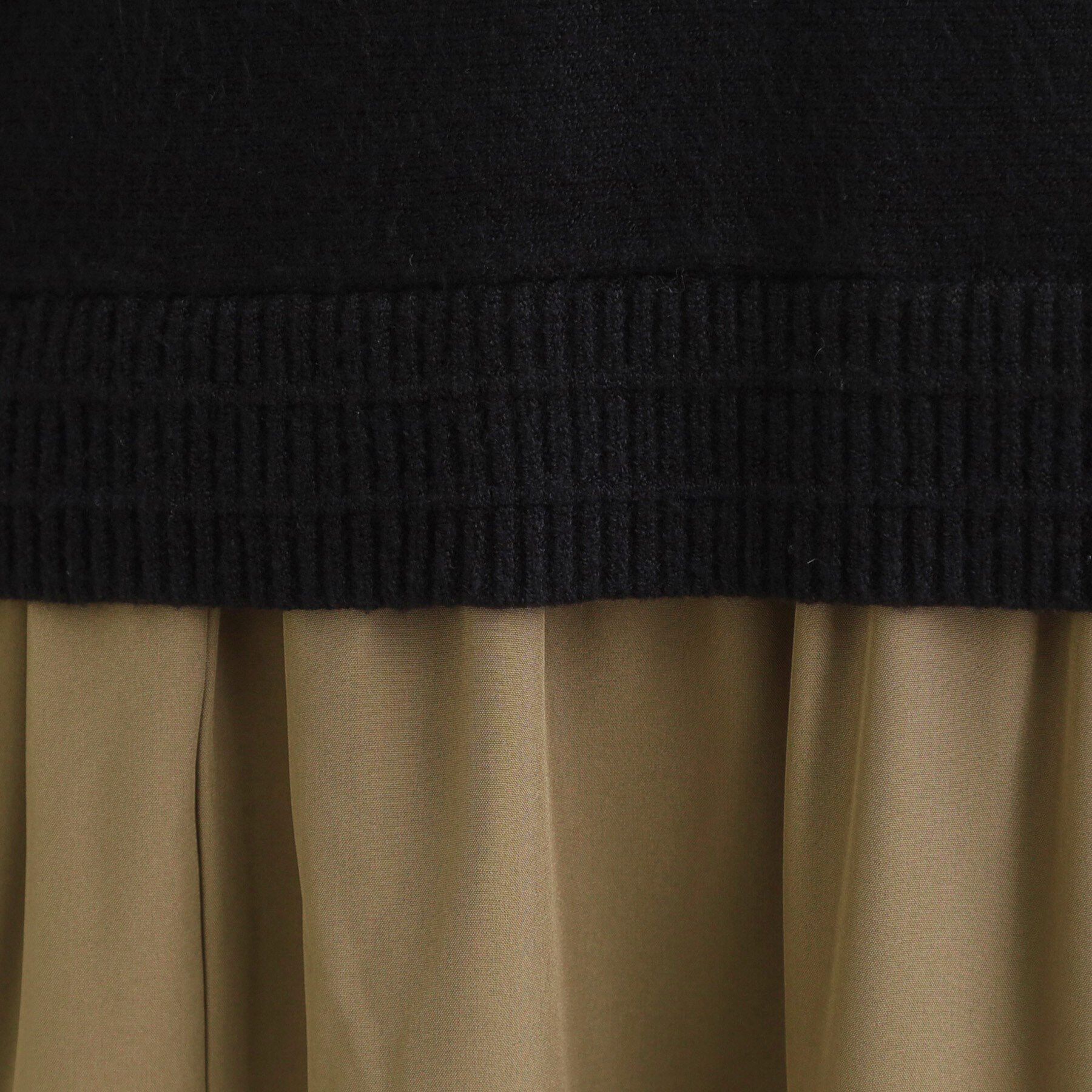 SHOO･LA･RUE「異素材ドッキングワンピース」|ワンピース|