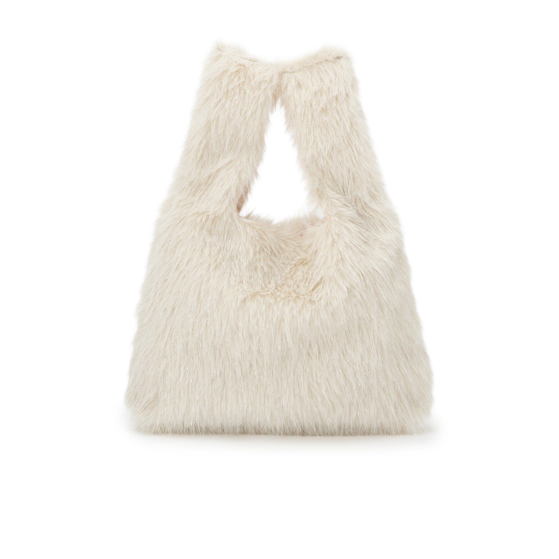 SHOO･LA･RUE「ラメ入りファートートバッグ」|トートバッグ|