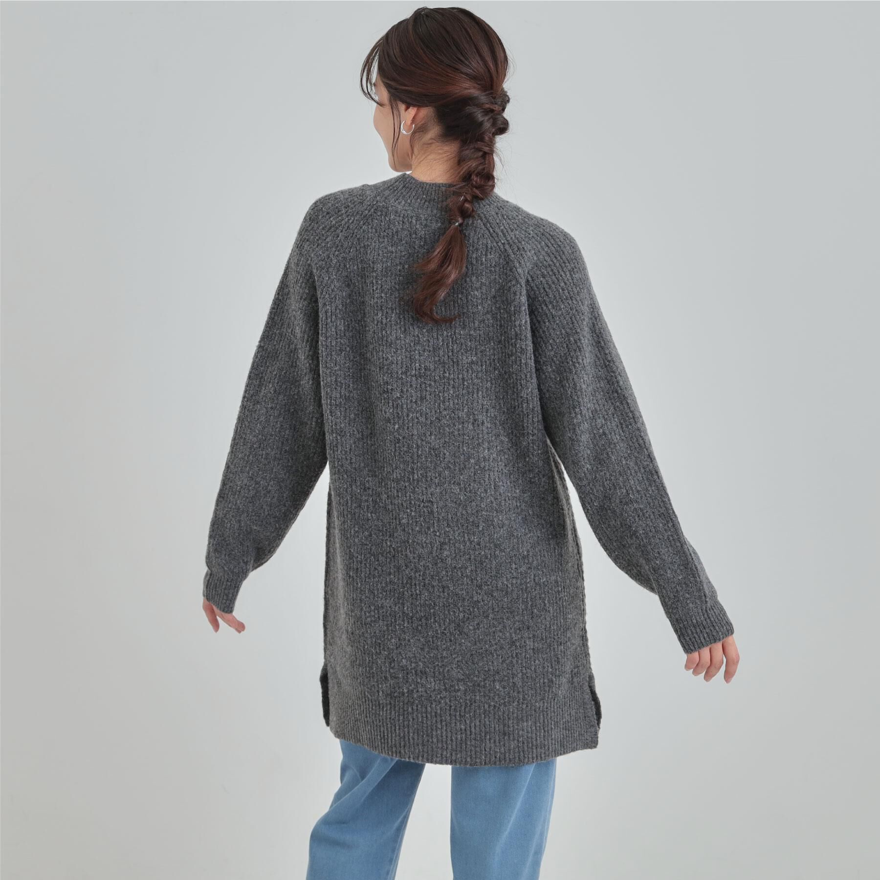 SHOO･LA･RUE「【着丈選べる】ケーブル柄ニットワンピース」|ワンピース|