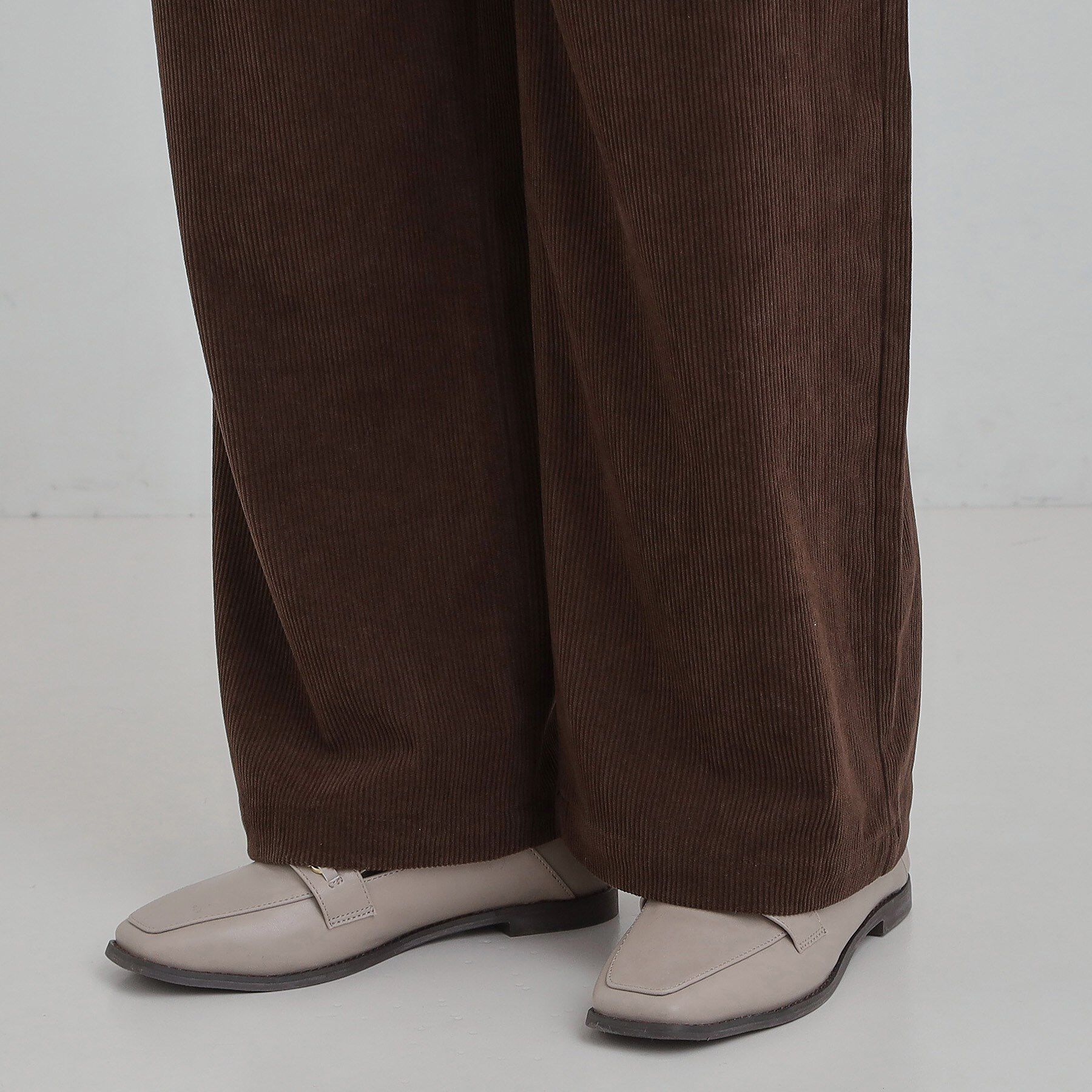 SHOO･LA･RUE「コーデュロイ ワイドストレートパンツ」|その他|
