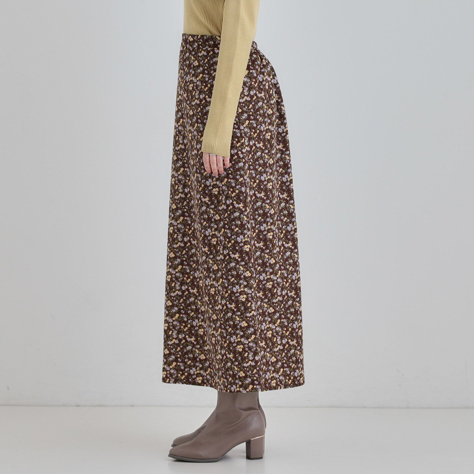 SHOO･LA･RUE「花柄スカート」|スカート|