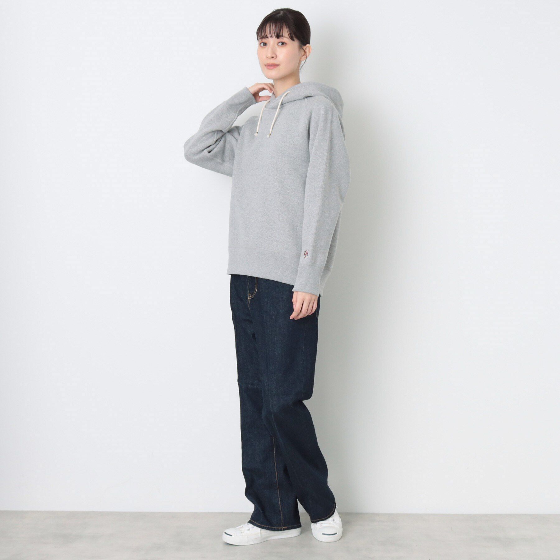 Dessin「【ユニセックス・日本製】吊り裏毛フーデッドスウェット」|パーカー|