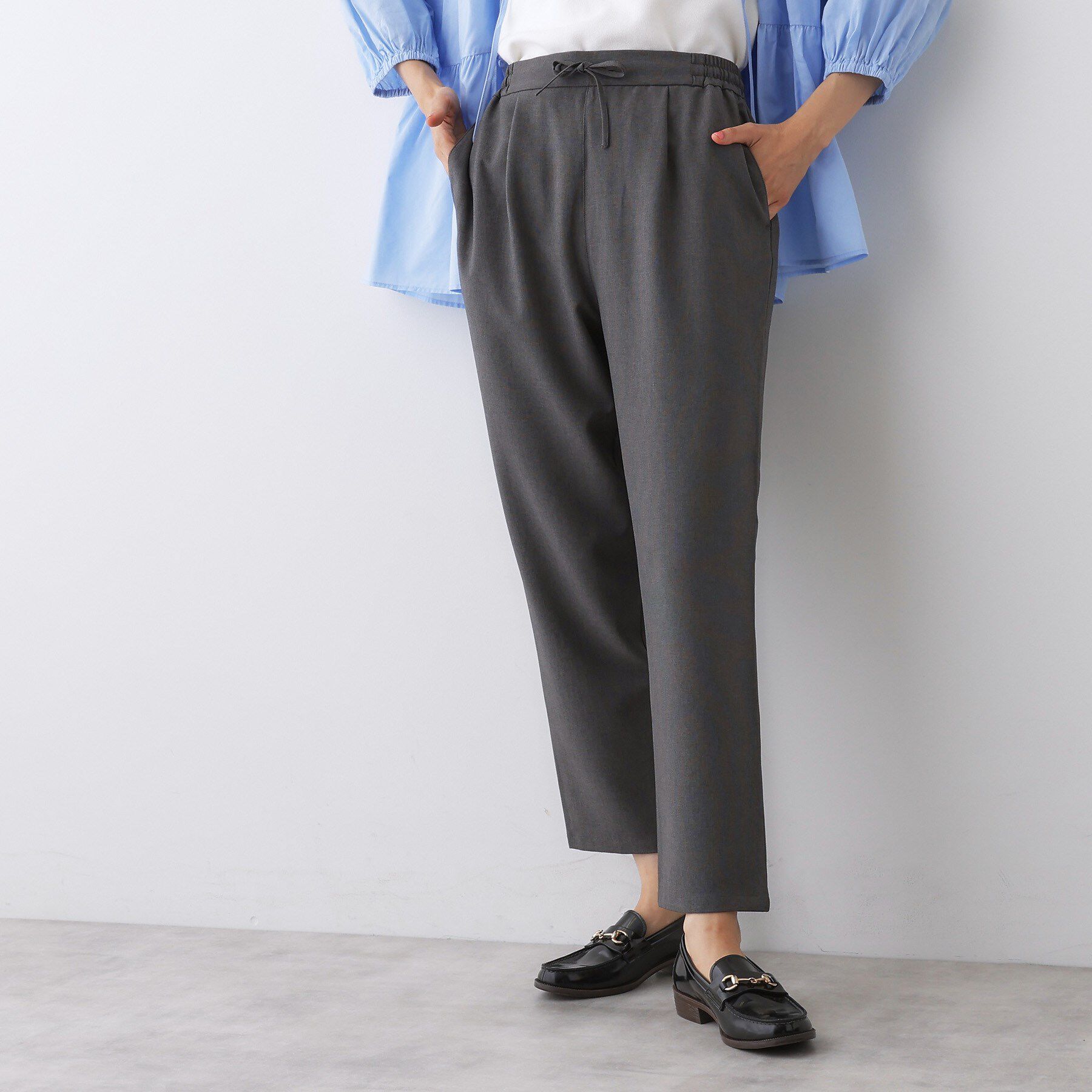 Dessin「【洗える】ストレッチテーパードパンツ」|その他|