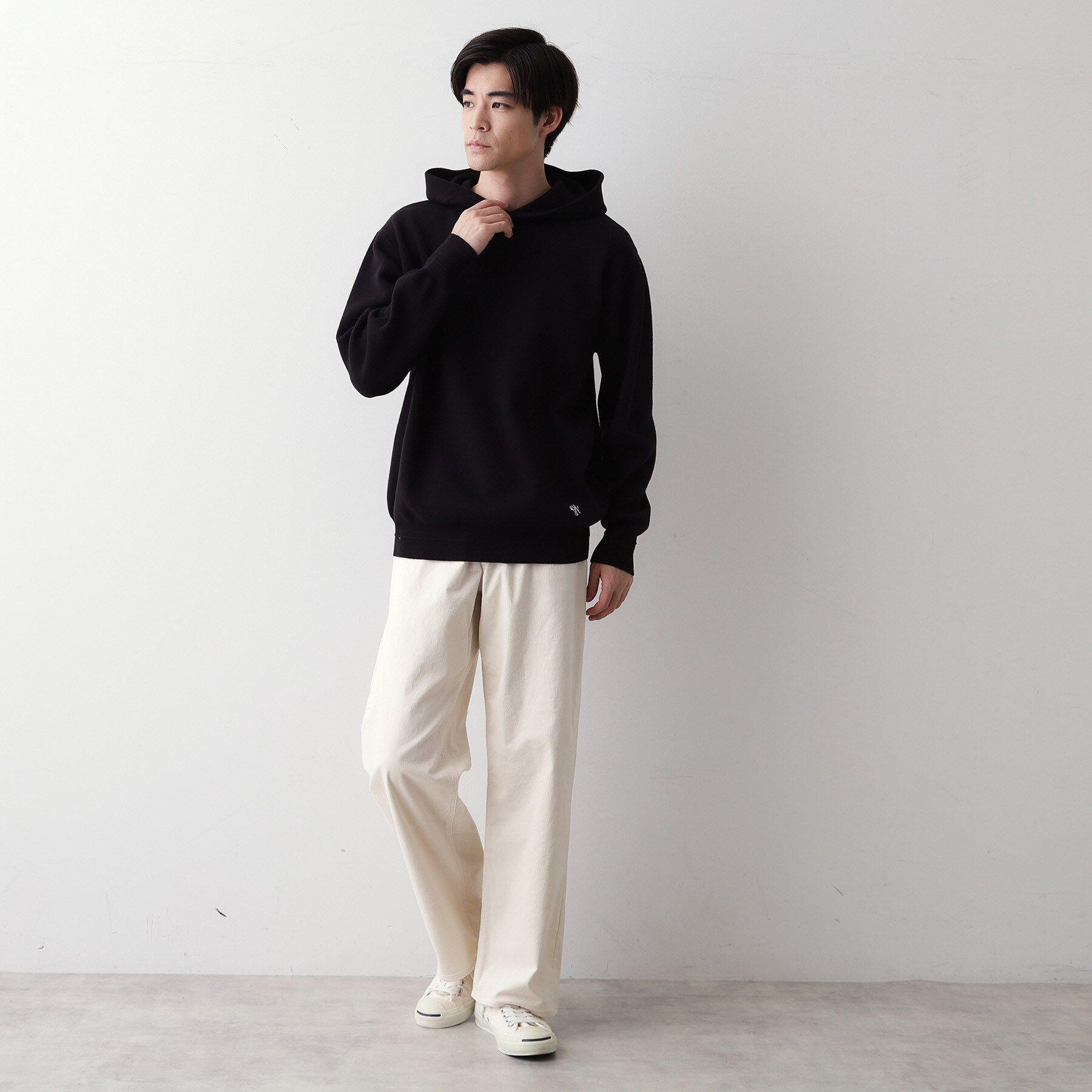 Dessin「【洗える】ちょうどいいニットパーカ」|ニット・セーター|