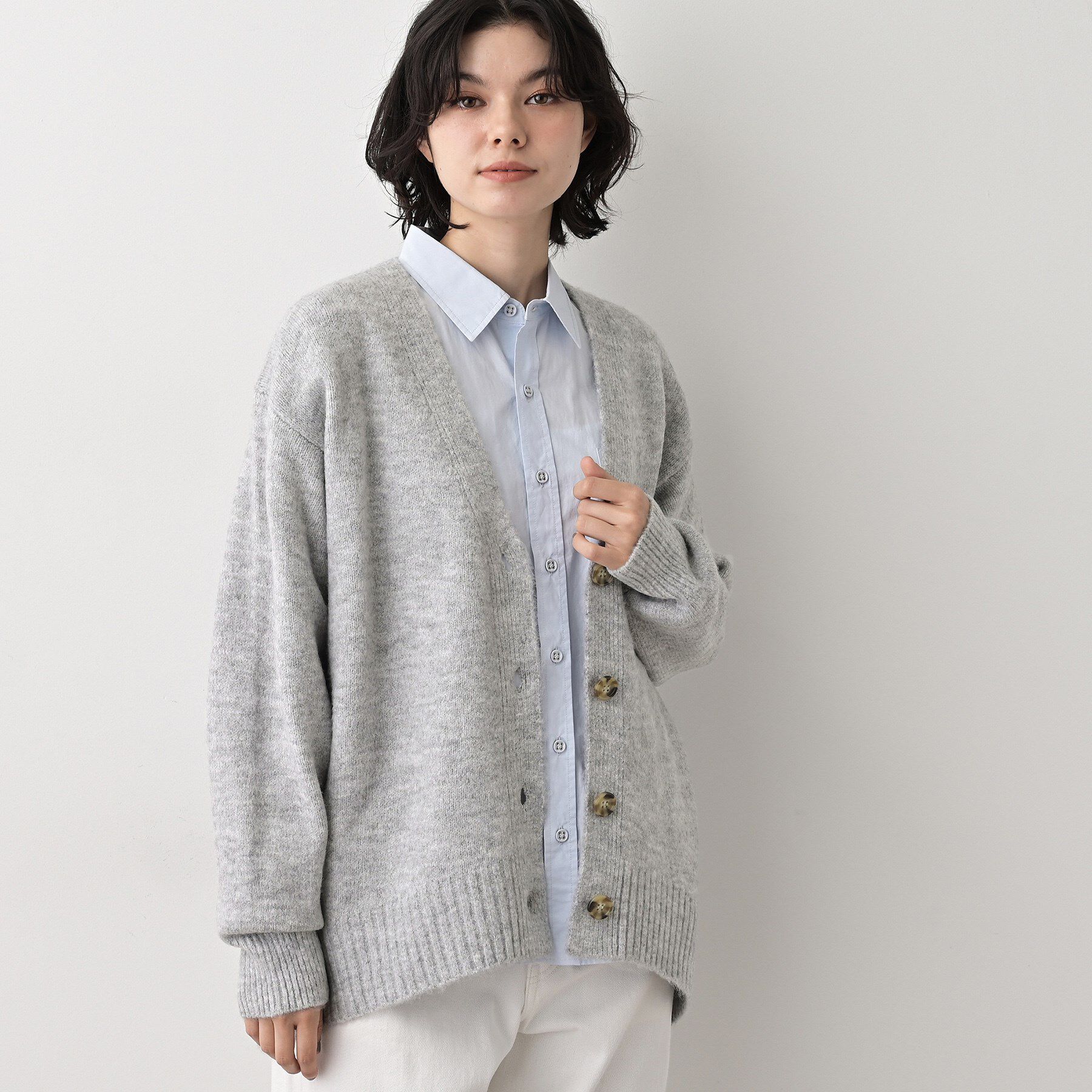 Dessin「【洗える】ウォームソフトカーディガン」|カーディガン|