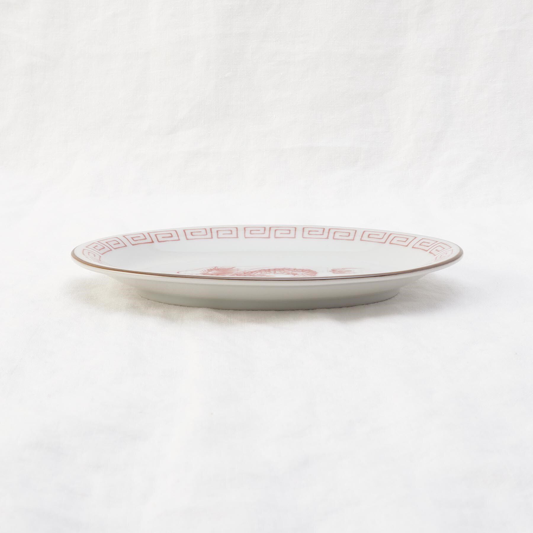 212 KITCHEN STORE「レトロ中華 楕円皿 赤龍」|食器・キッチングッズ|