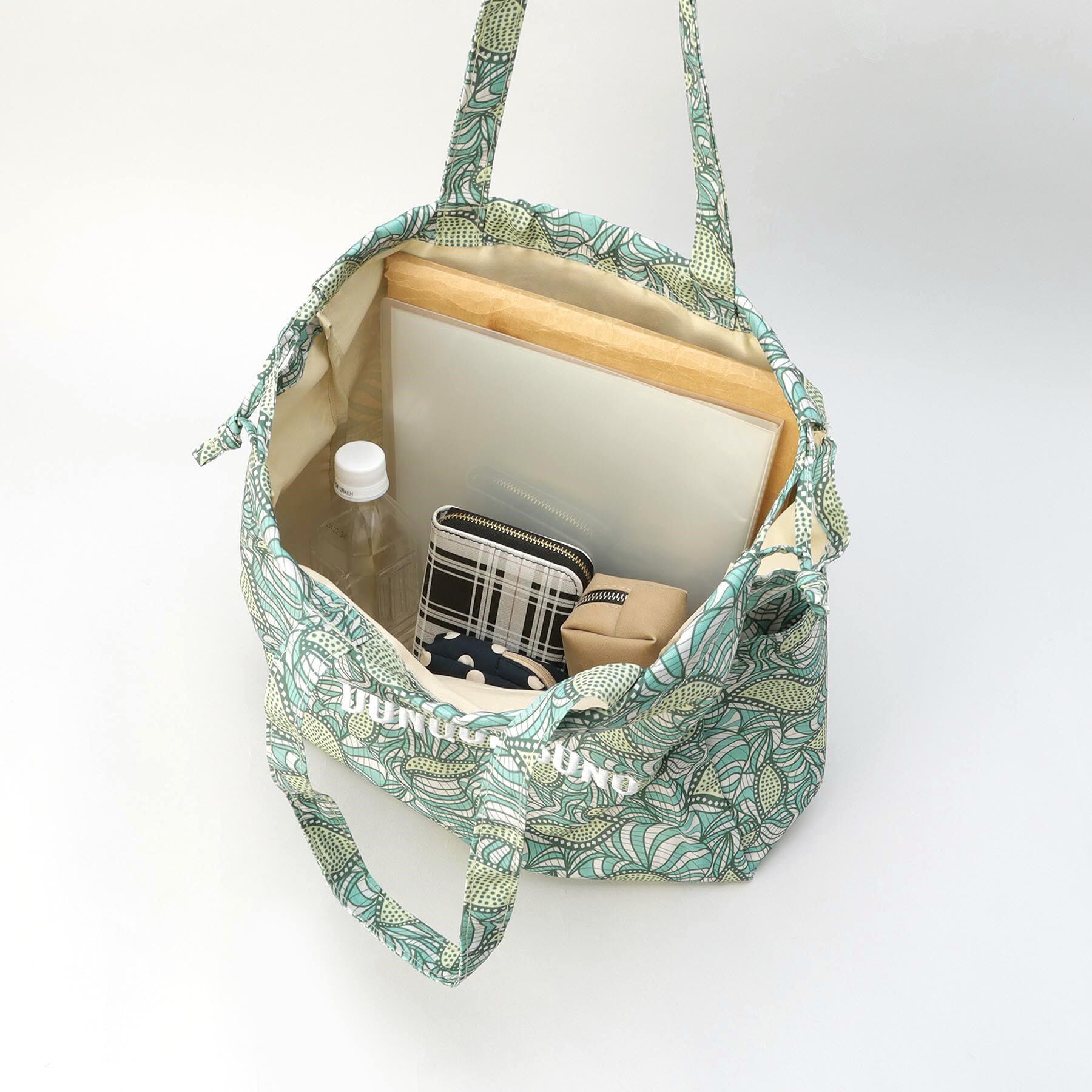 212 KITCHEN STORE「ラタ プリントトート リップルグリーン」|その他|