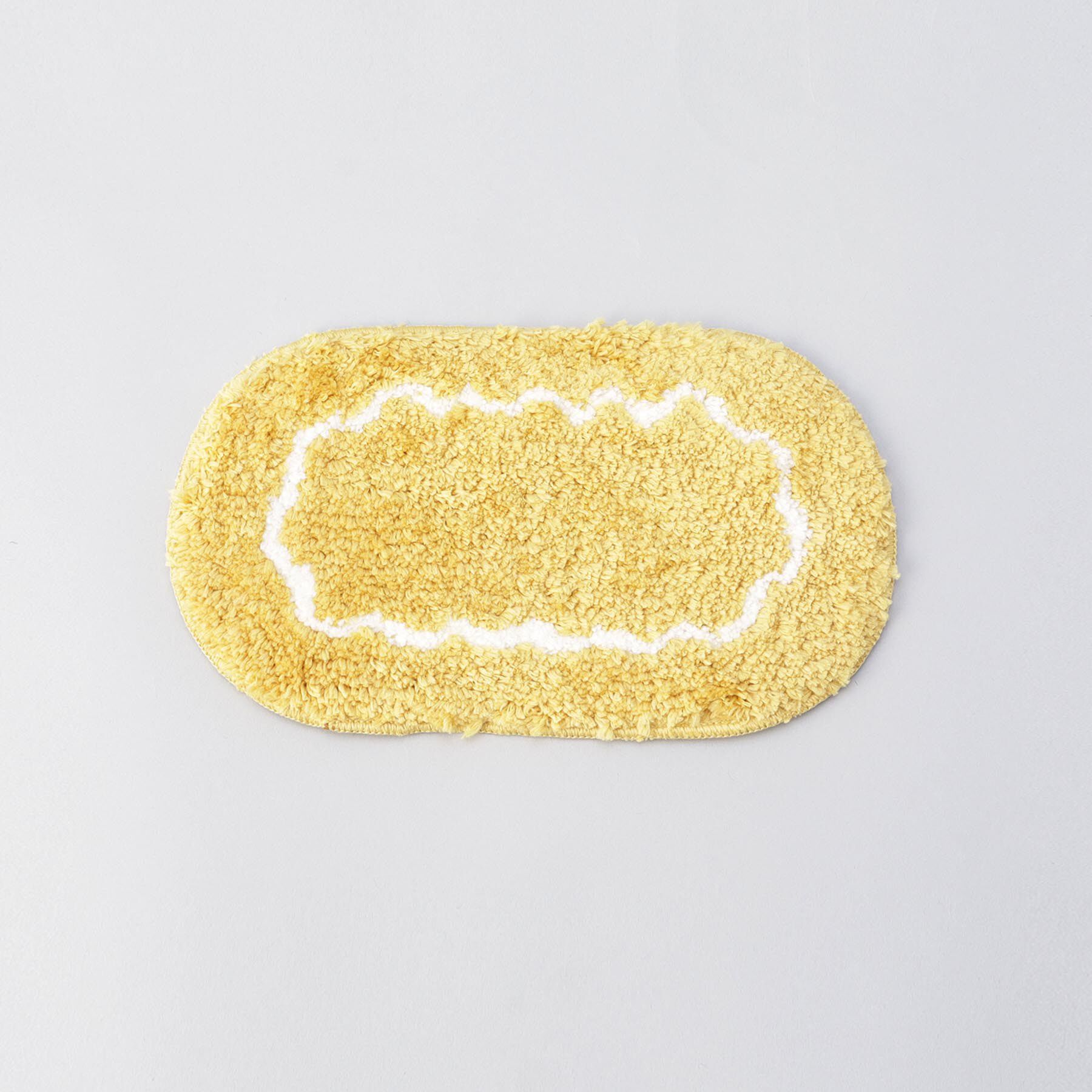 212 KITCHEN STORE「イロドリフラワー マットオーバル YE」|食器・キッチングッズ|