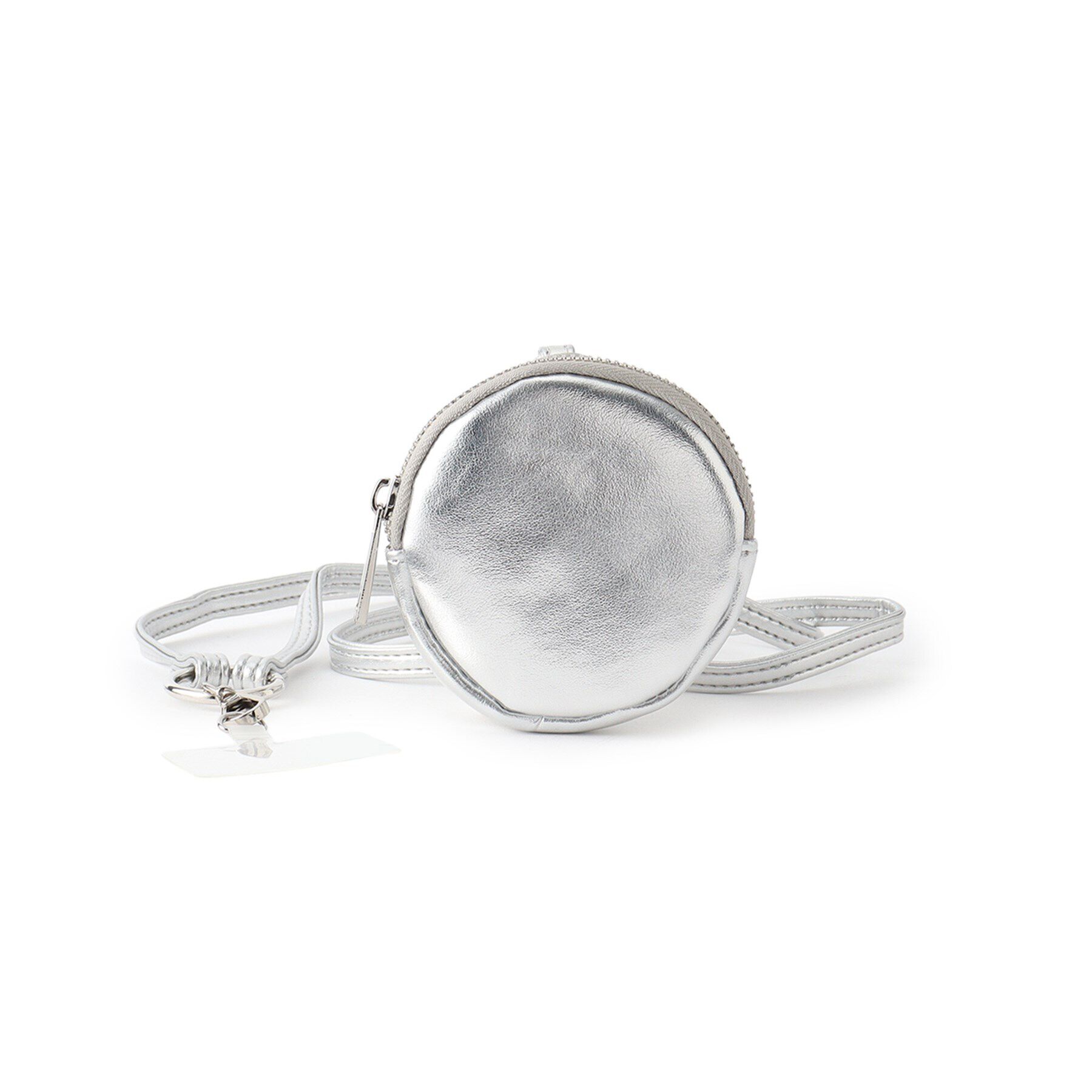 Grandedge「丸ポーチ付き合皮スマホショルダー」|ストラップ|