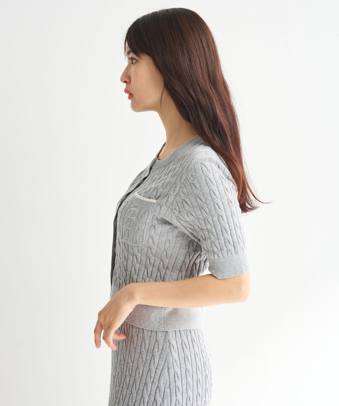 COCO DEAL「ケーブルニットカーディガン」|ニット・セーター|