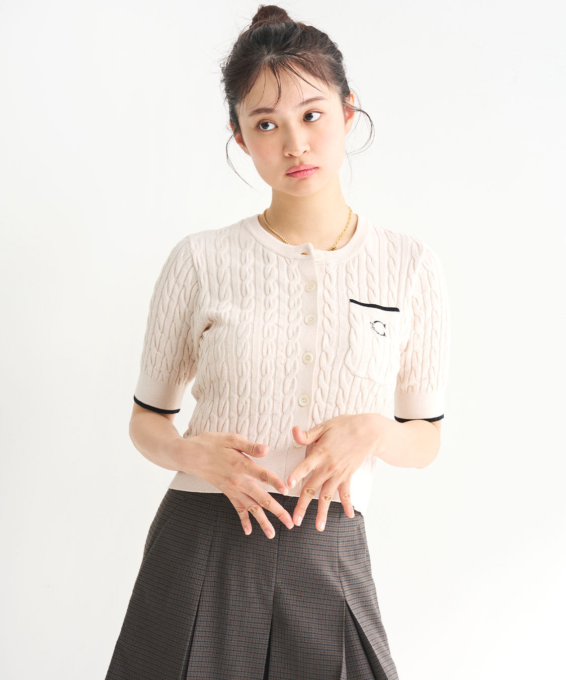 COCO DEAL「ケーブルニットカーディガン」|ニット・セーター|