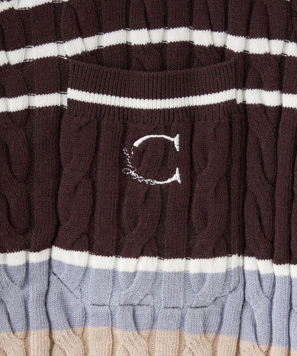 COCO DEAL「ケーブルニットカーディガン」|ニット・セーター|