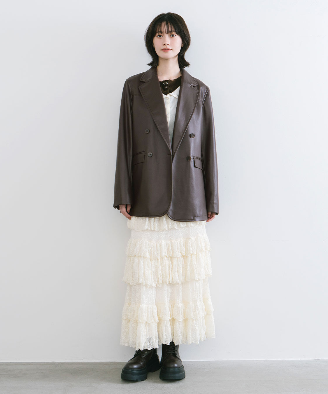 COCO DEAL「オーバーサイズジャケット」|テーラードジャケット|