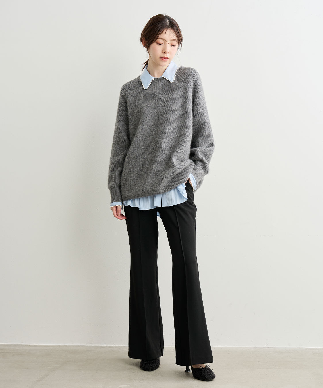 COCO DEAL「ラクーン混ニットミニワンピース」|ワンピース|