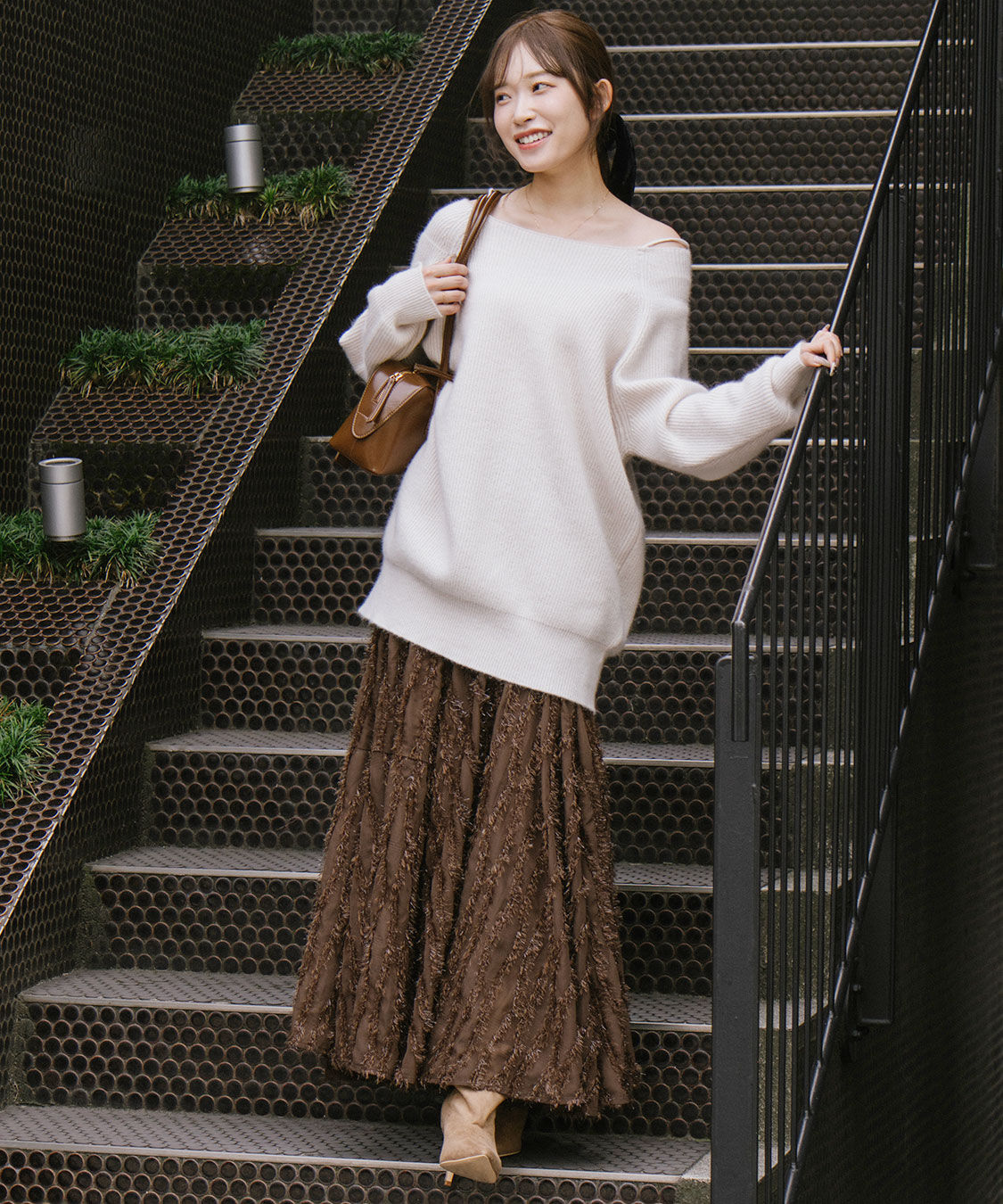 COCO DEAL「ラクーン混ニットミニワンピース」|ワンピース|