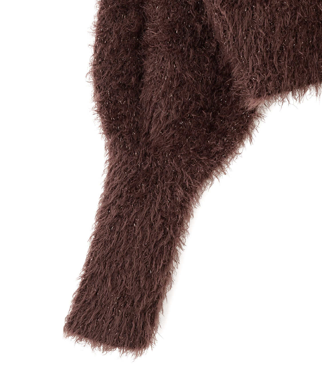 COCO DEAL「ラメフェザーパフスリーブニット」|ニット・セーター|