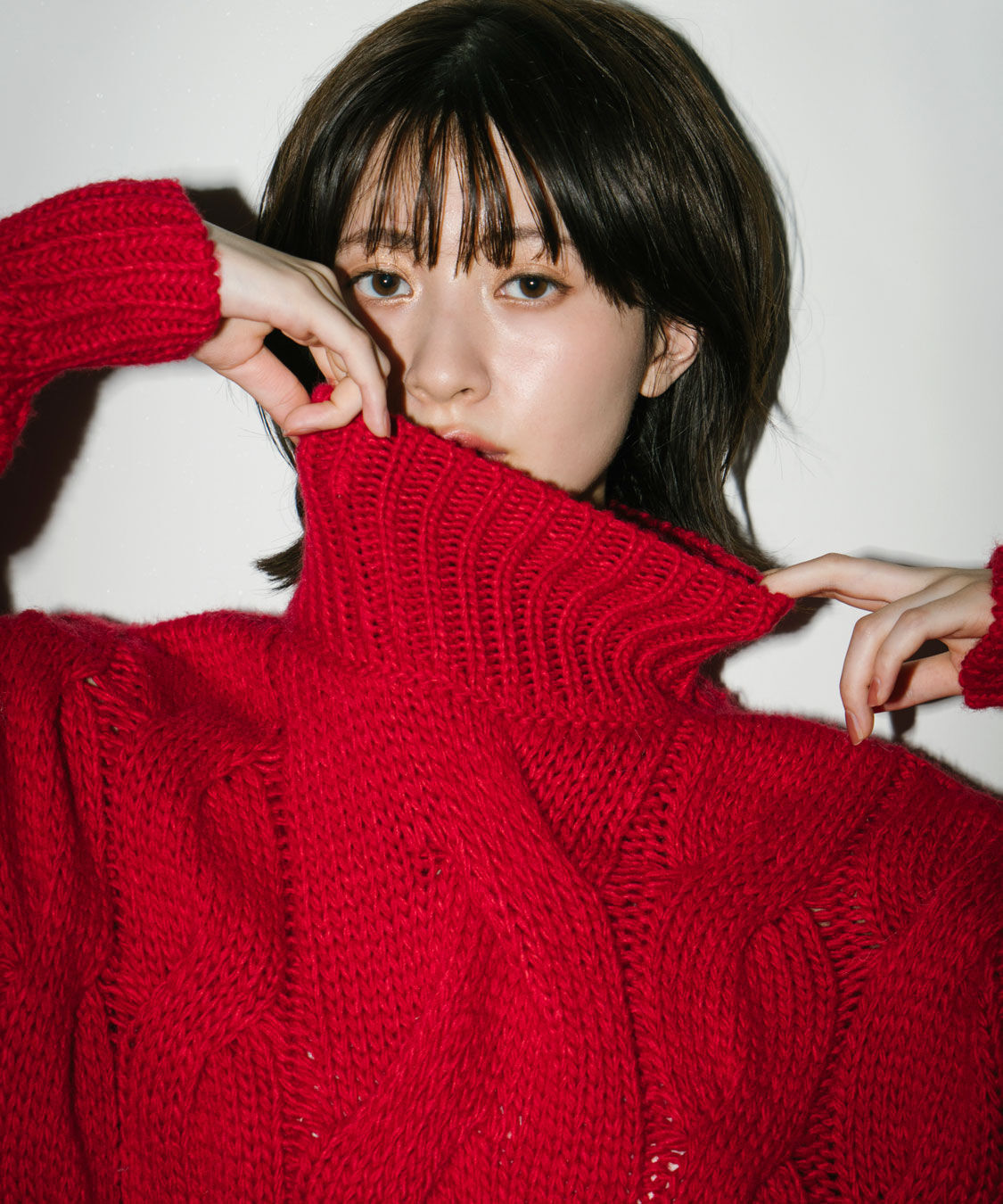 COCO DEAL「ケーブルニットミニワンピース」|ワンピース|