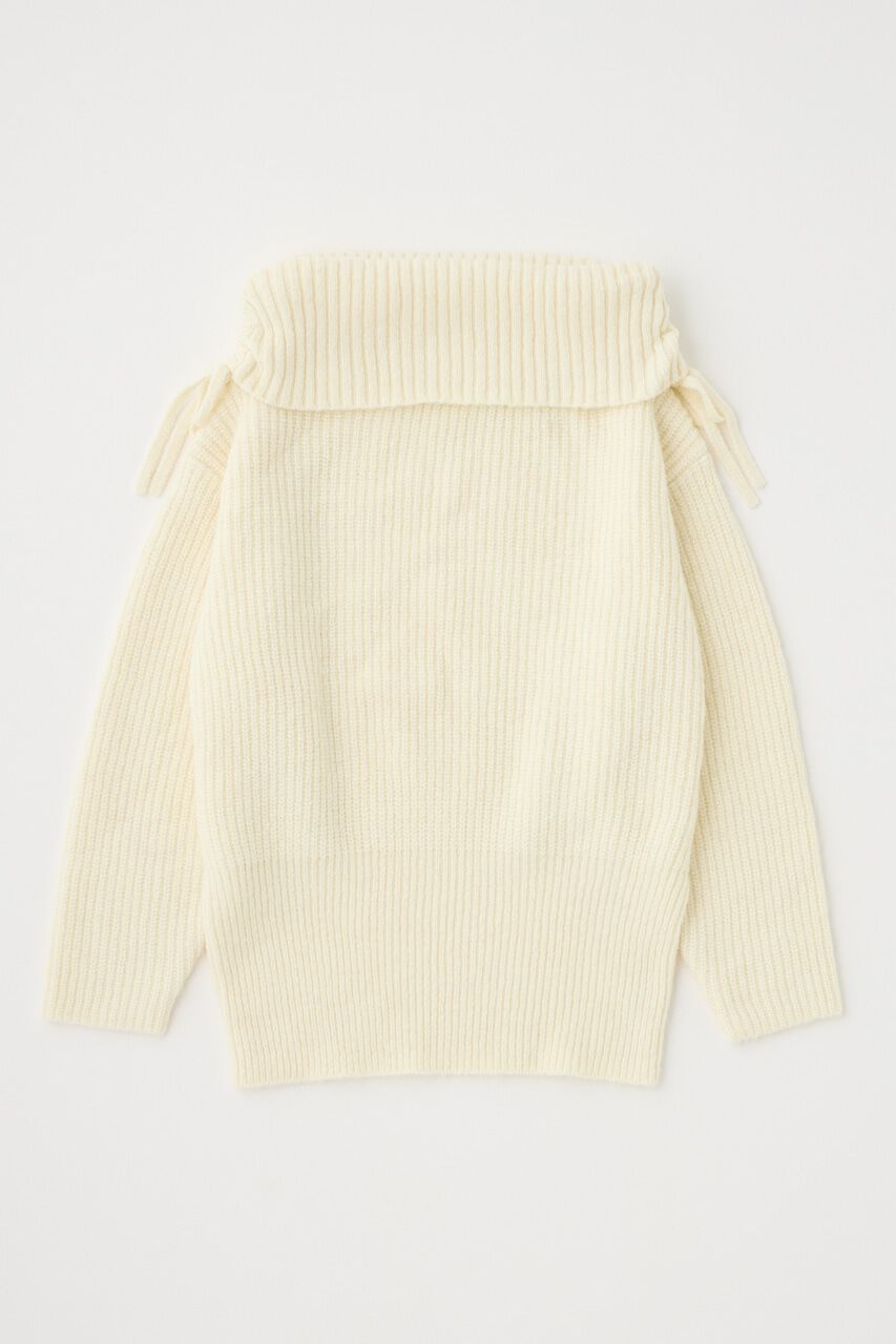 MOUSSY「OFF SHOULDER ルーズプルオーバー」|ニット・セーター|
