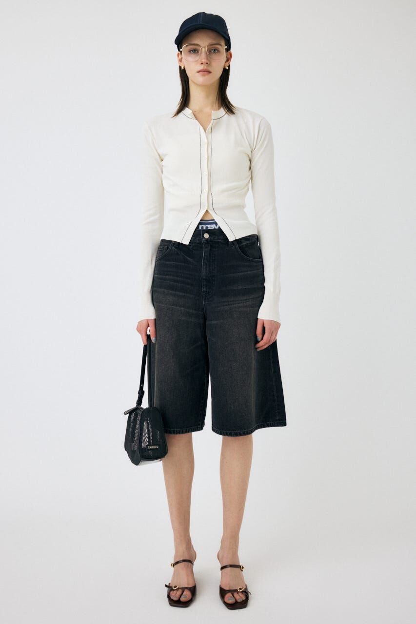 MOUSSY「COLOR STITCH カーディガン」|カーディガン|