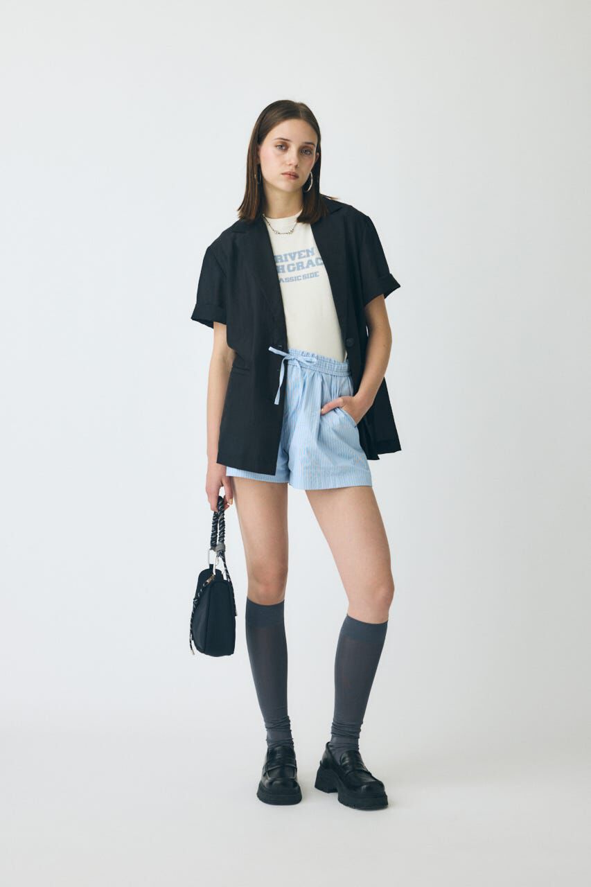 MOUSSY「MIDDLE SLEEVE シアージャケット」|その他|