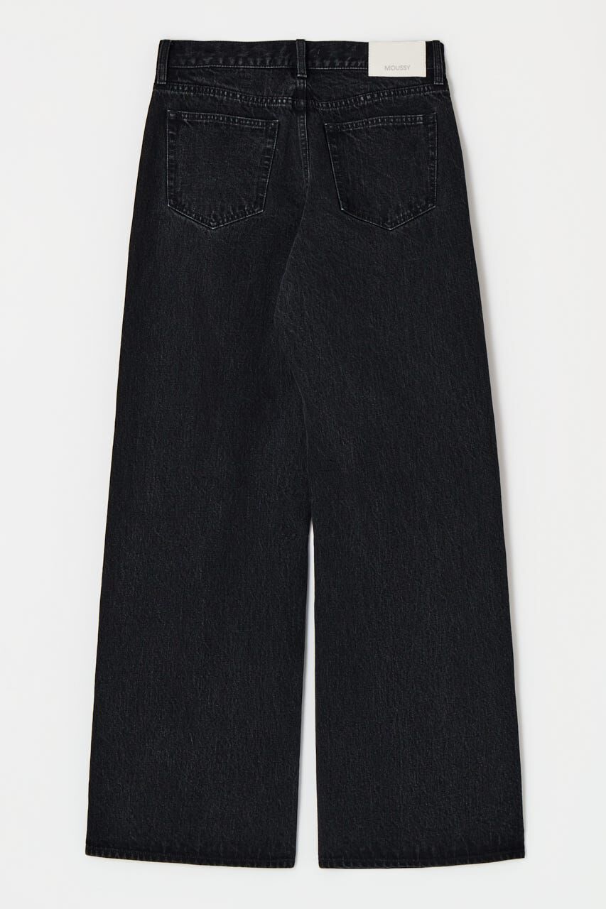 MOUSSY「LOW SLUNG WIDE ストレート」|デニム|