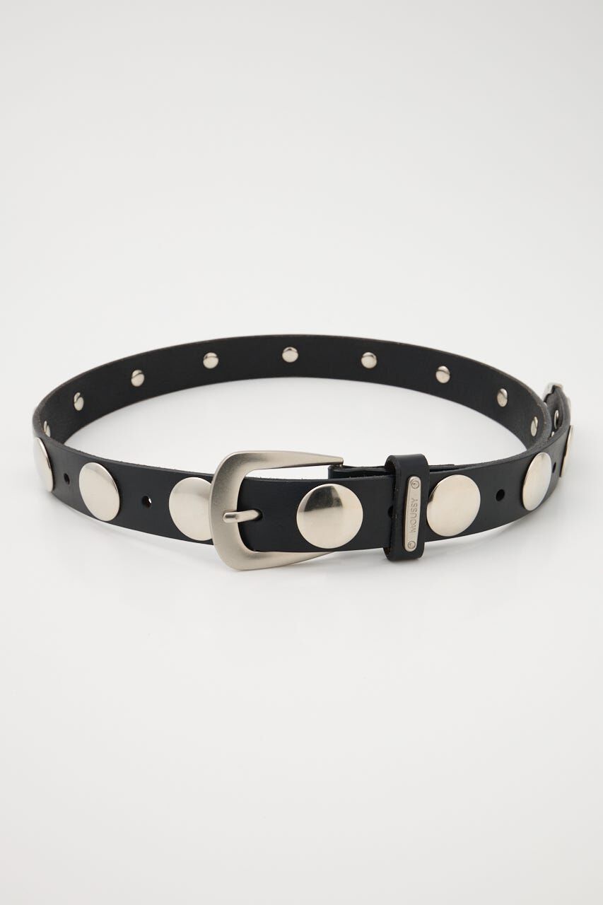 MOUSSY「STUDS LEATHER ベルト」|ベルト|