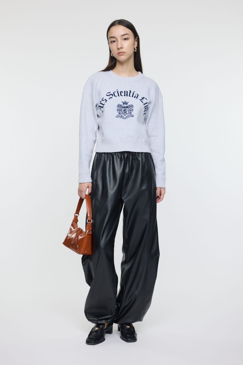 MOUSSY「F/LEATHER JOGGER パンツ」|その他|
